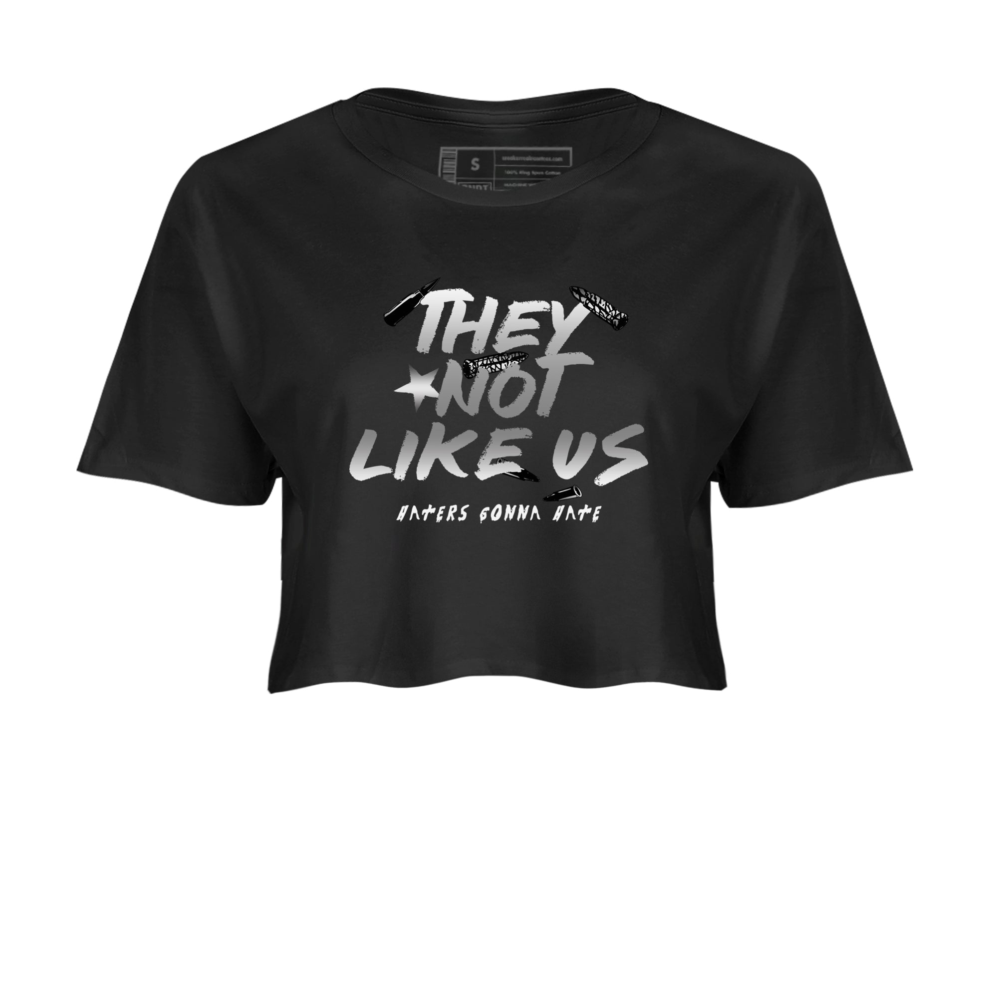 They Not Like Us snkmatch Women's Top - Air Jordan 3 Black Cat
