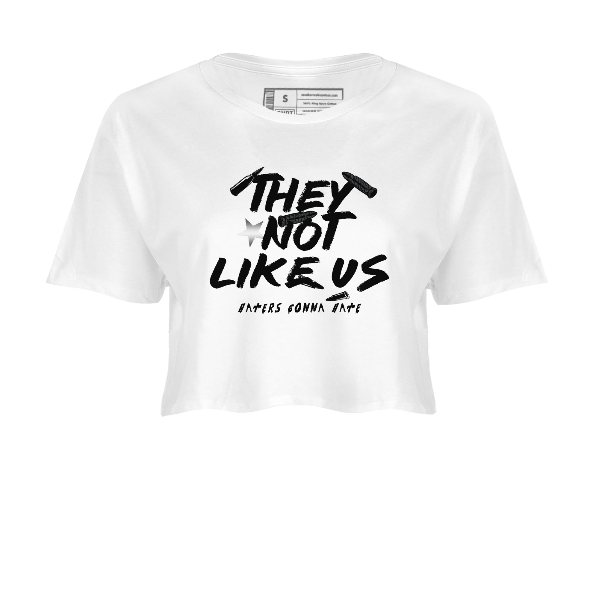 They Not Like Us snkmatch Women's Top - Air Jordan 3 Black Cat