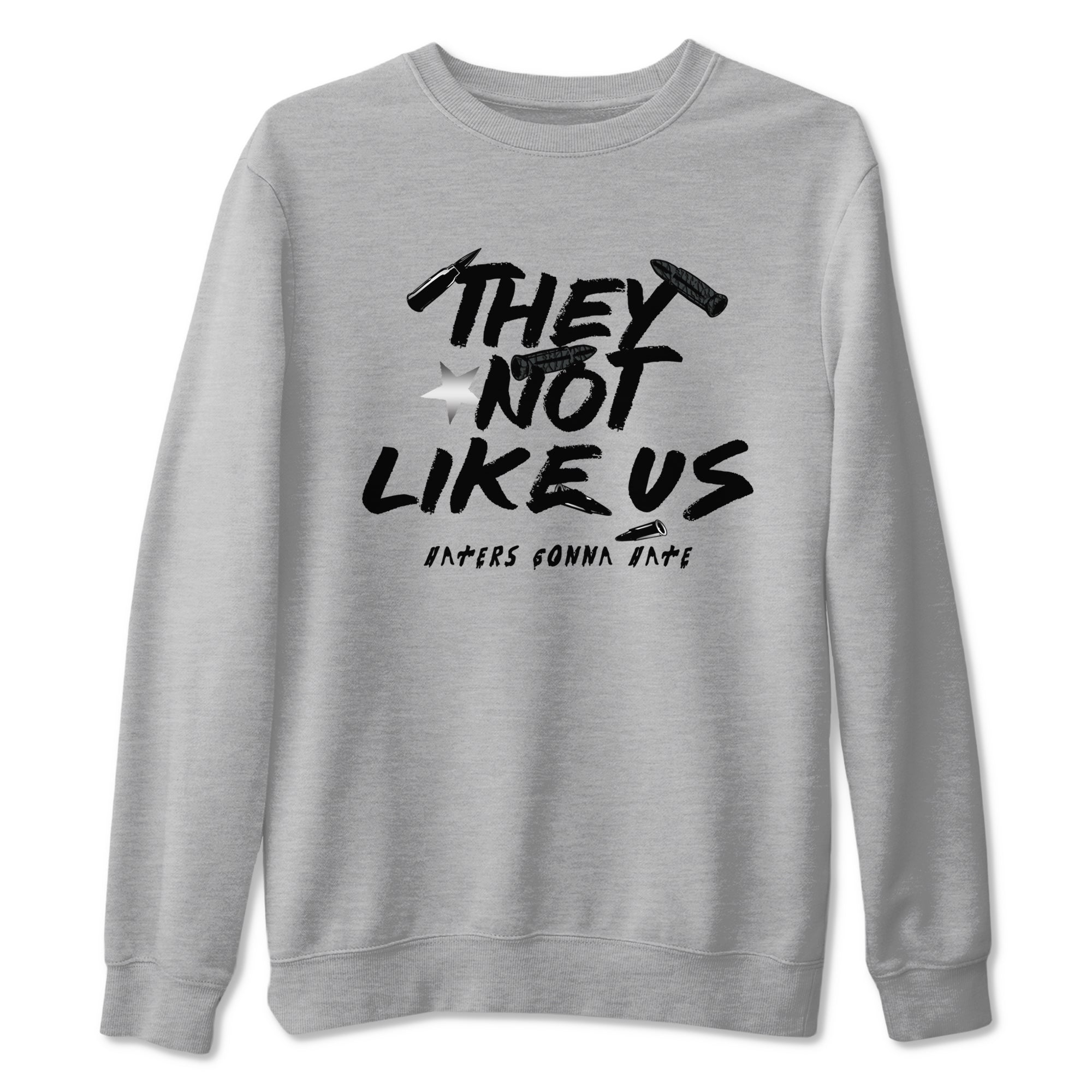 They Not Like Us snkmatch Tees - Air Jordan 3 Black Cat