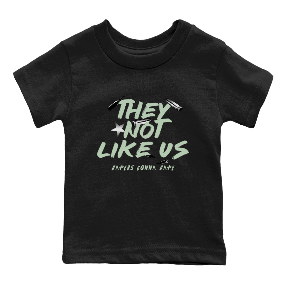 They Not Like Us snkmatch Tees Kids - Air Jordan 4 Abundance