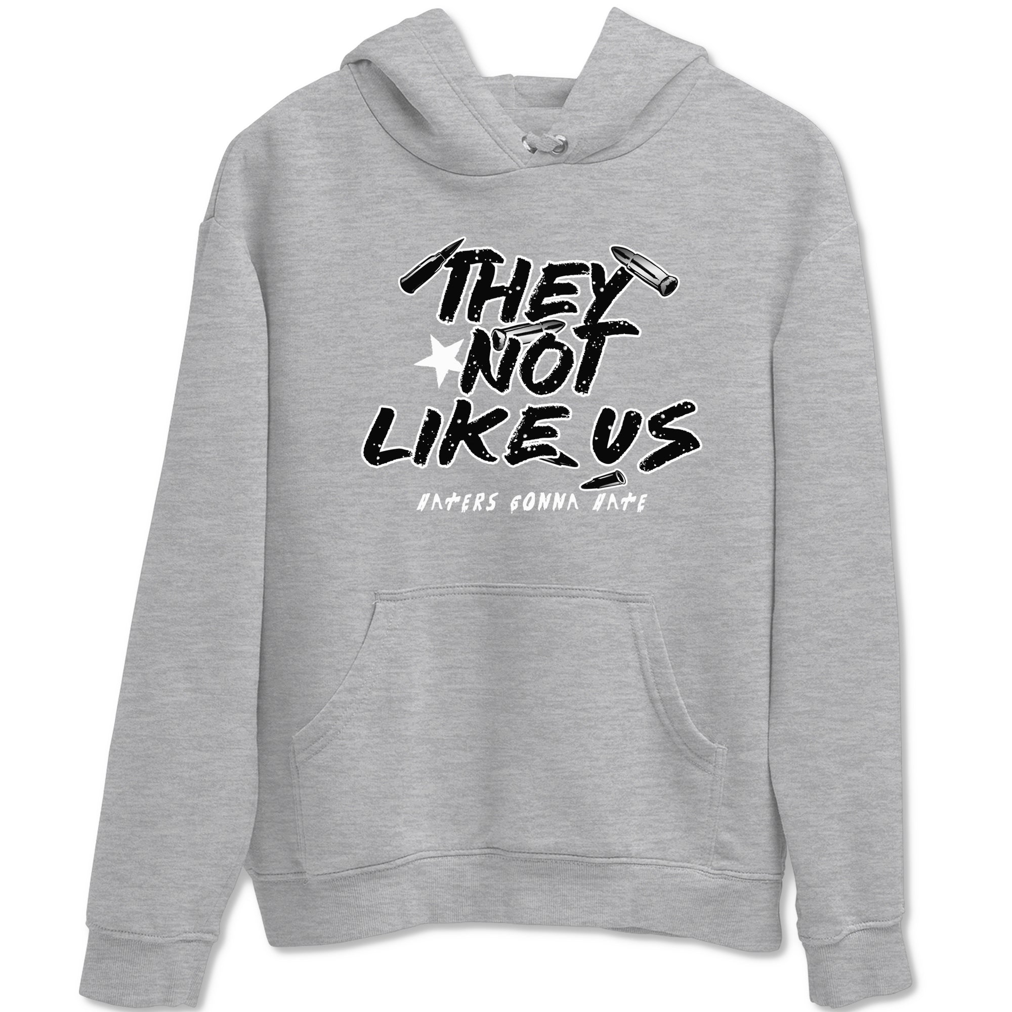 They Not Like Us snkmatch Tees - Air Jordan 4 Fear
