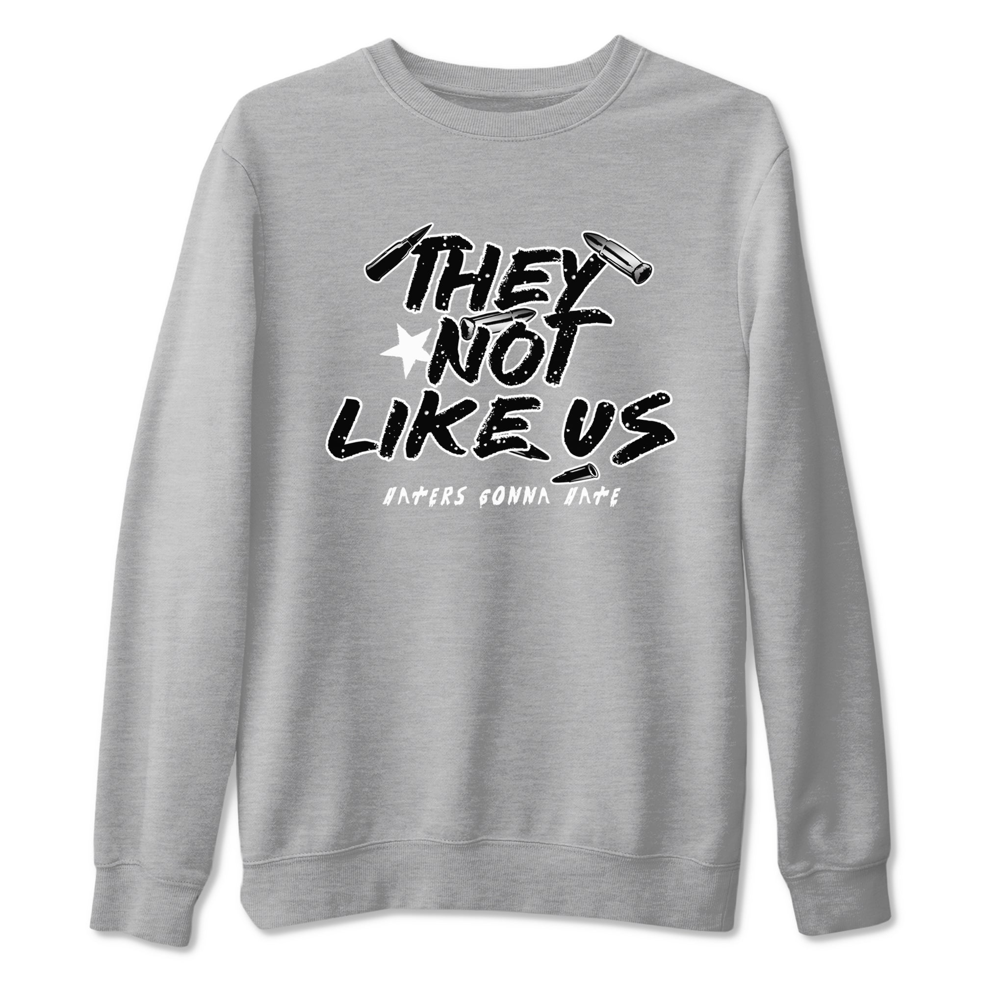 They Not Like Us snkmatch Tees - Air Jordan 4 Fear