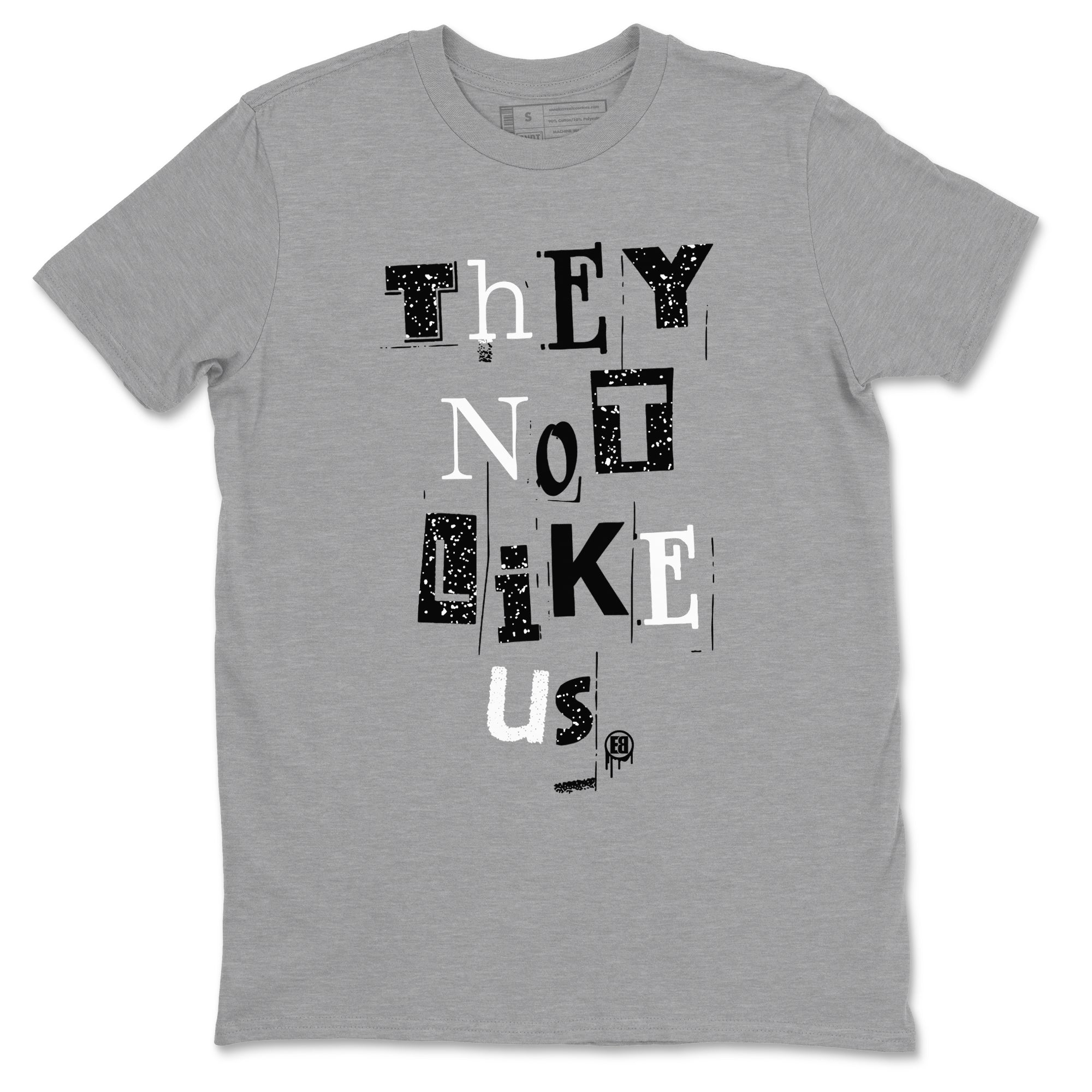 Vintage They Not Like Us snkmatch Tees - Air Jordan 4 Fear