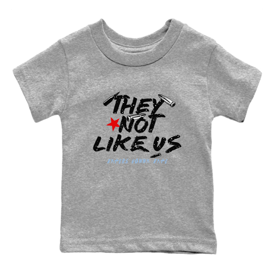 They Not Like Us snkmatch Tees Kids - Air Jordan 5 Reimagined