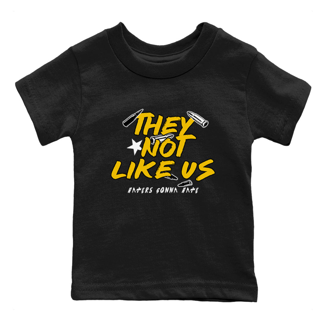 They Not Like Us snkmatch Tees Kids - Dunk High Pollen
