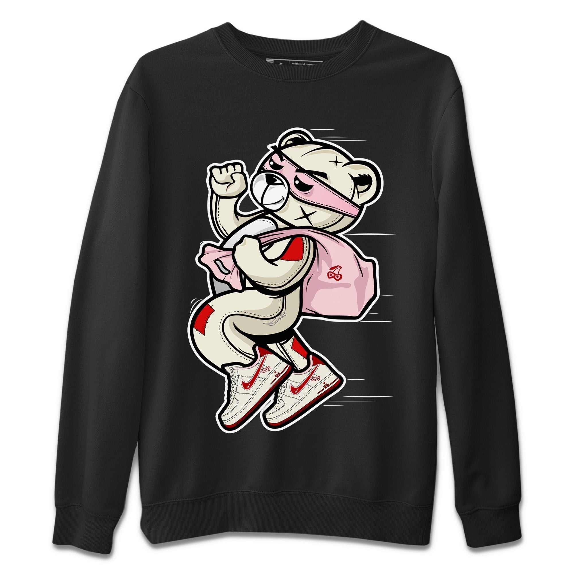 Thief Bear Unisex Tops - Air Force 1 Valentines Day