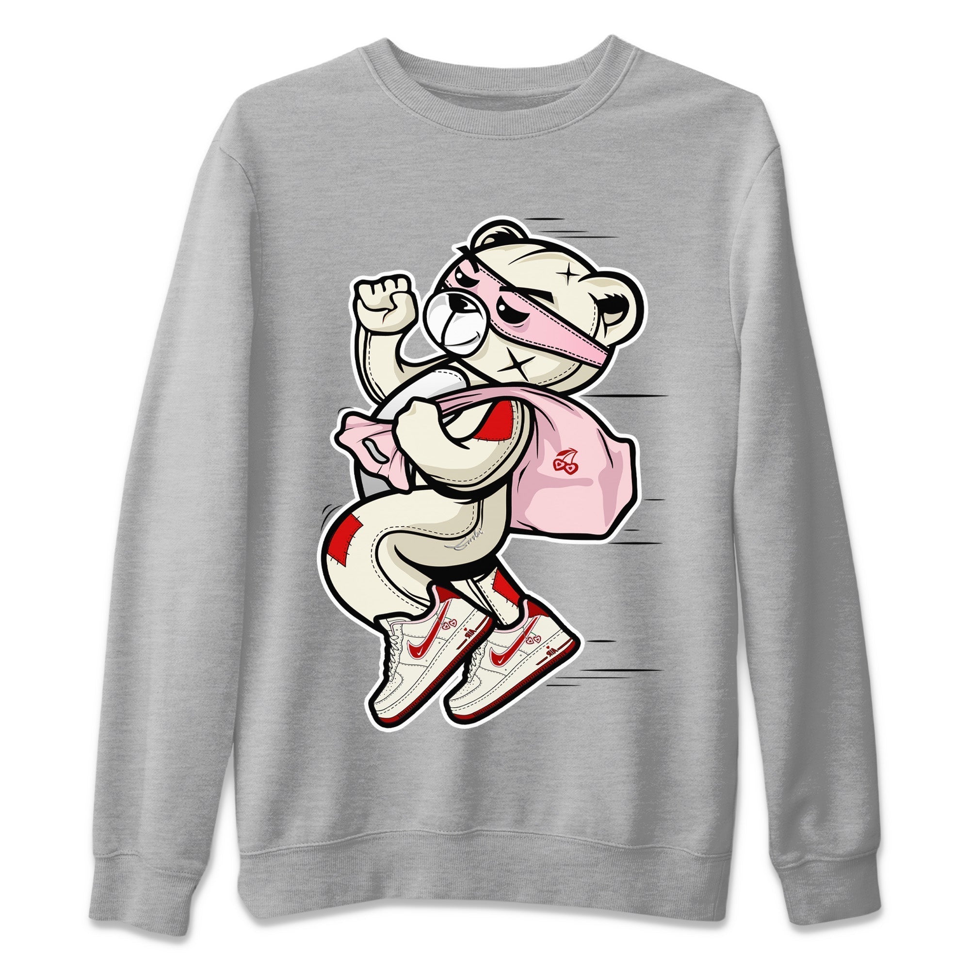 Thief Bear Unisex Tops - Air Force 1 Valentines Day