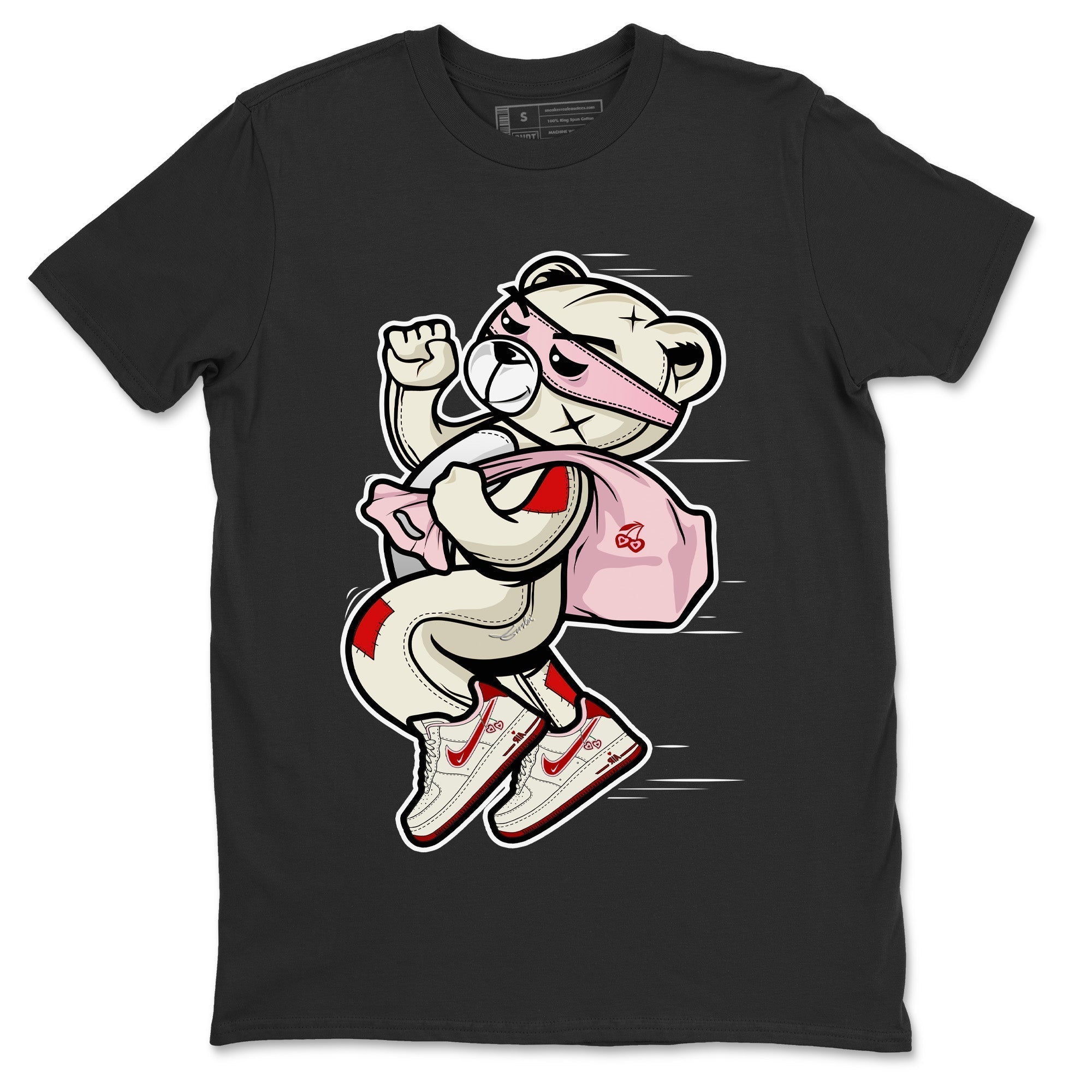 Thief Bear Unisex Tops - Air Force 1 Valentines Day