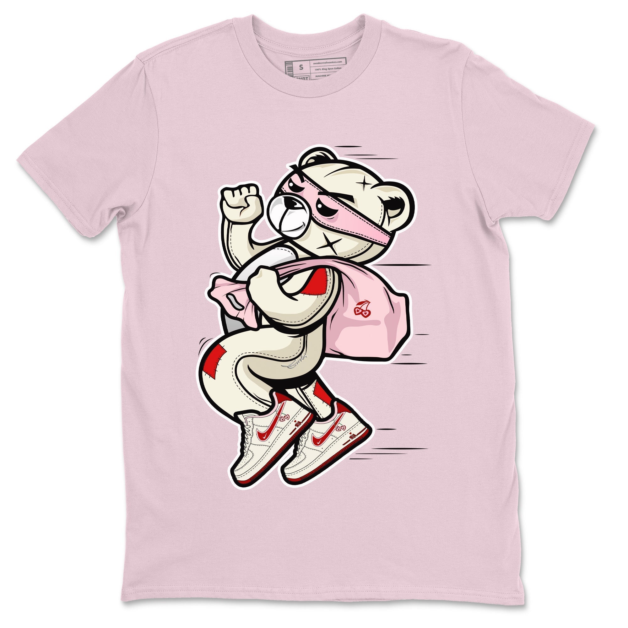 Thief Bear Unisex Tops - Air Force 1 Valentines Day