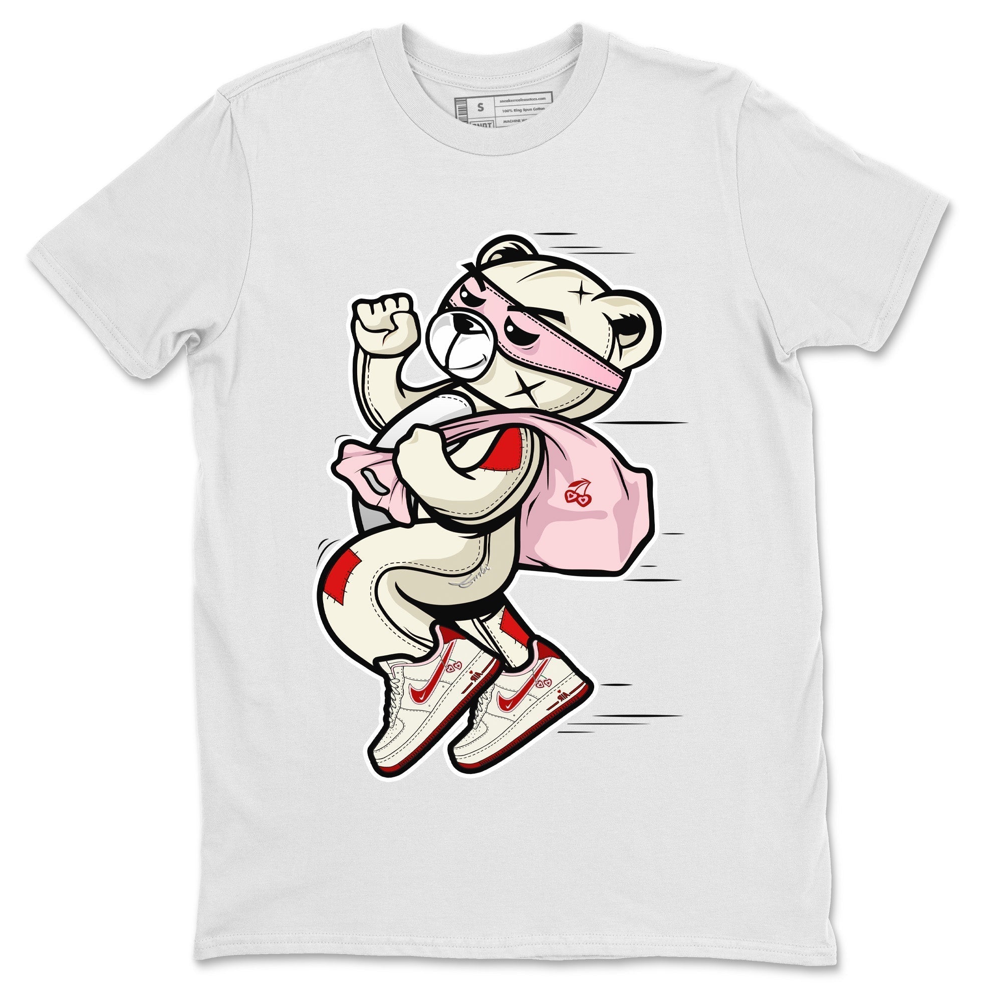Thief Bear Unisex Tops - Air Force 1 Valentines Day