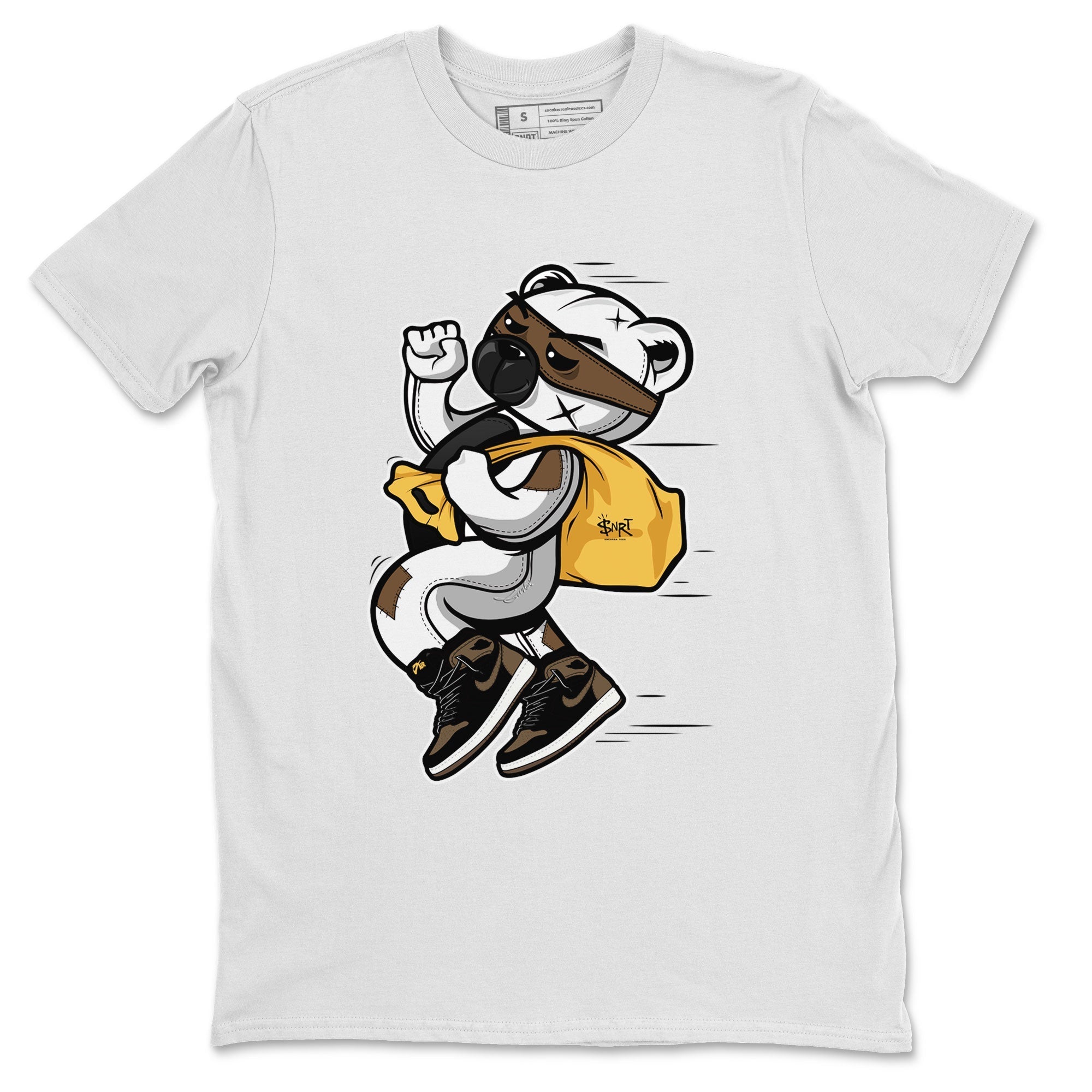 Thief Bear snkmatch Tee - Air Jordan 1 Palomino