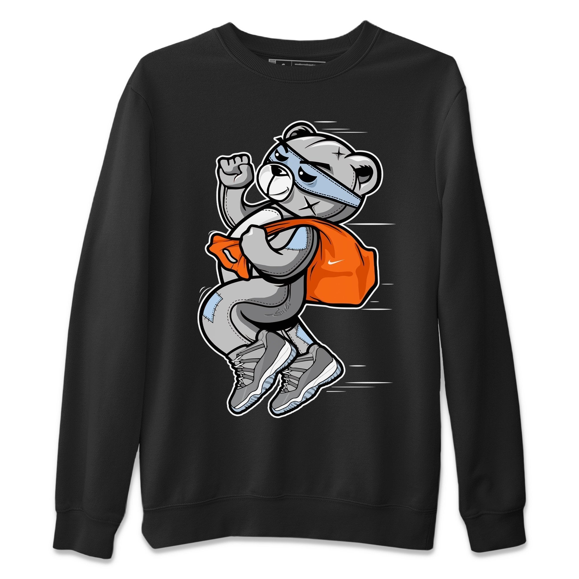 Thief Bear Unisex Tops - Air Jordan 11 Cool Grey