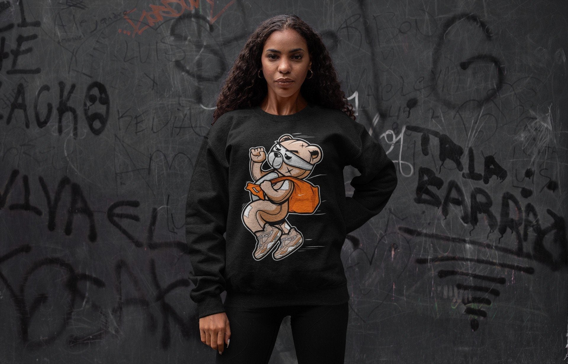 Thief Bear Unisex Tops - Air Jordan 4 Shimmer