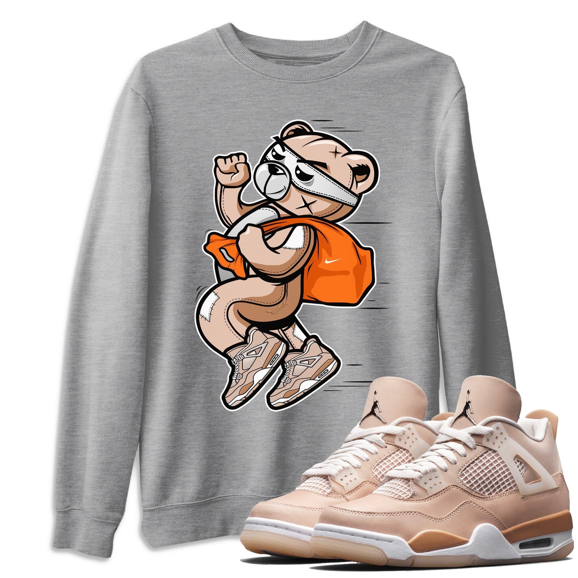 Thief Bear Unisex Tops - Air Jordan 4 Shimmer