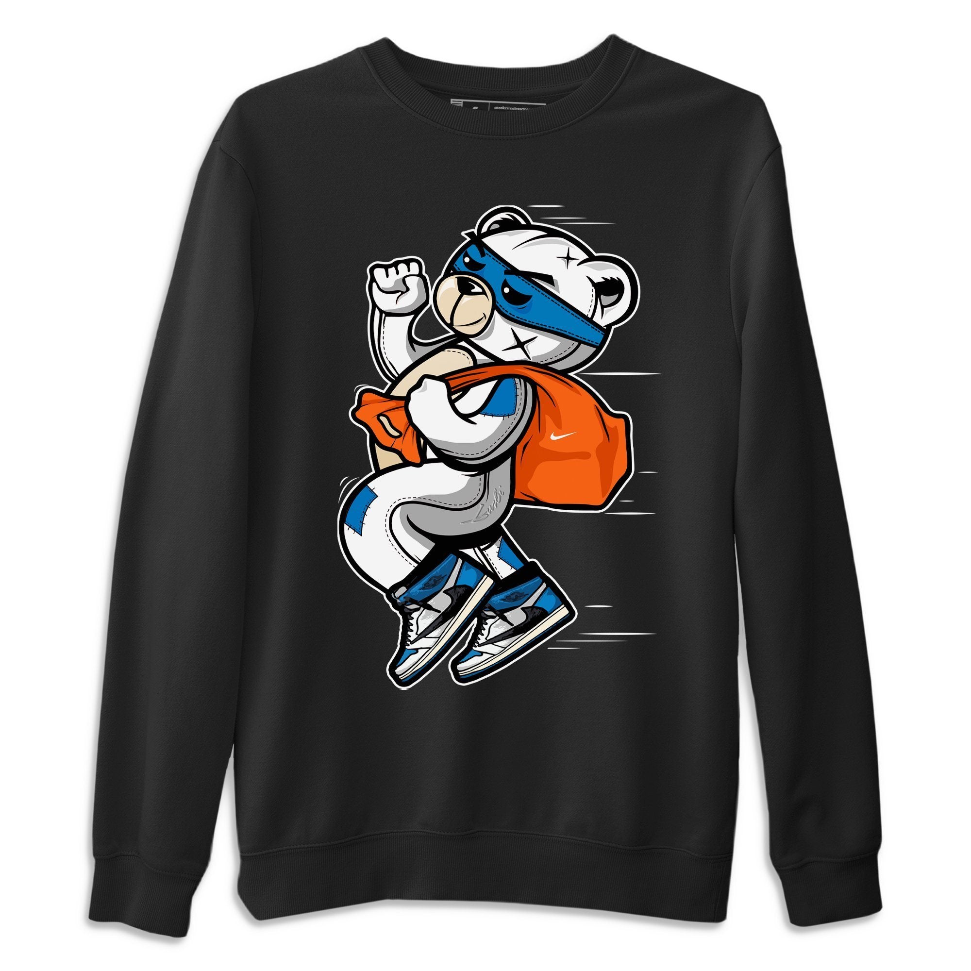 Thief Bear Unisex Tops - Air Jordan 1 Travis Scott Fragment