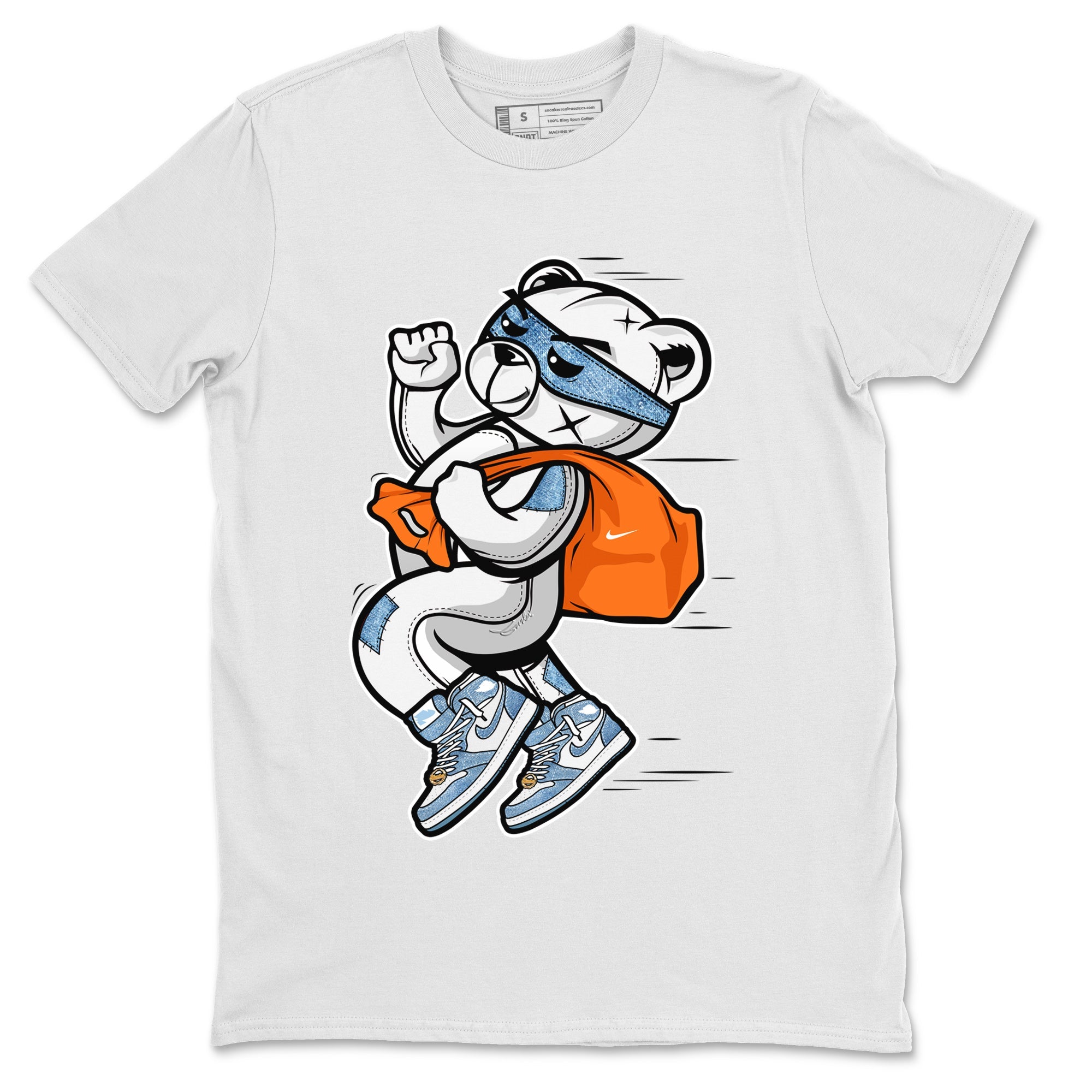 Thief Bear Unisex Tops - Air Jordan 1 Denim