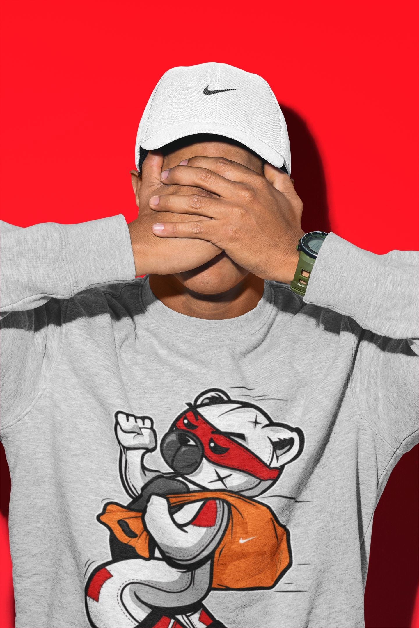 Thief Bear Unisex Tops - Air Jordan 1 Heritage