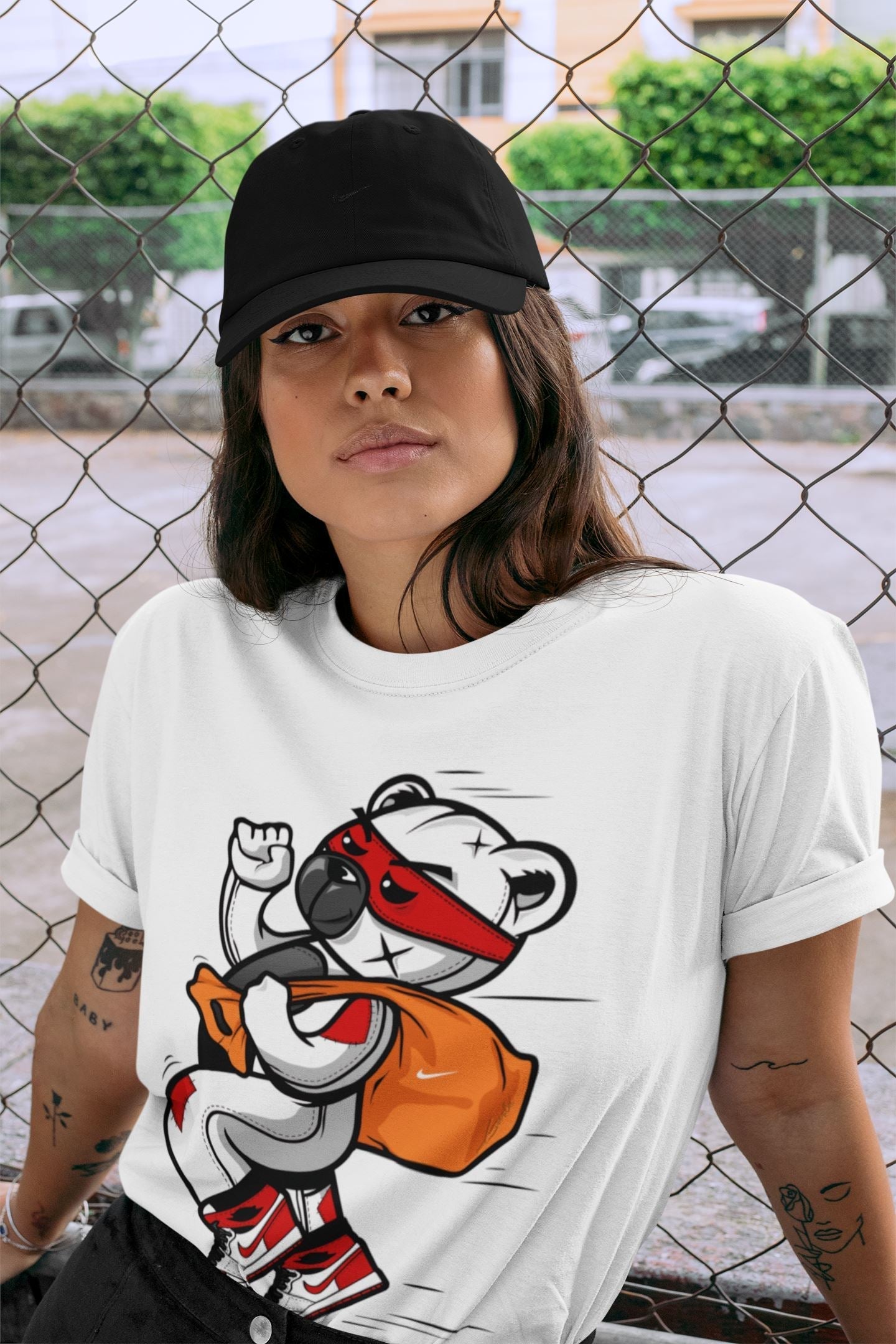 Thief Bear Unisex Tops - Air Jordan 1 Heritage
