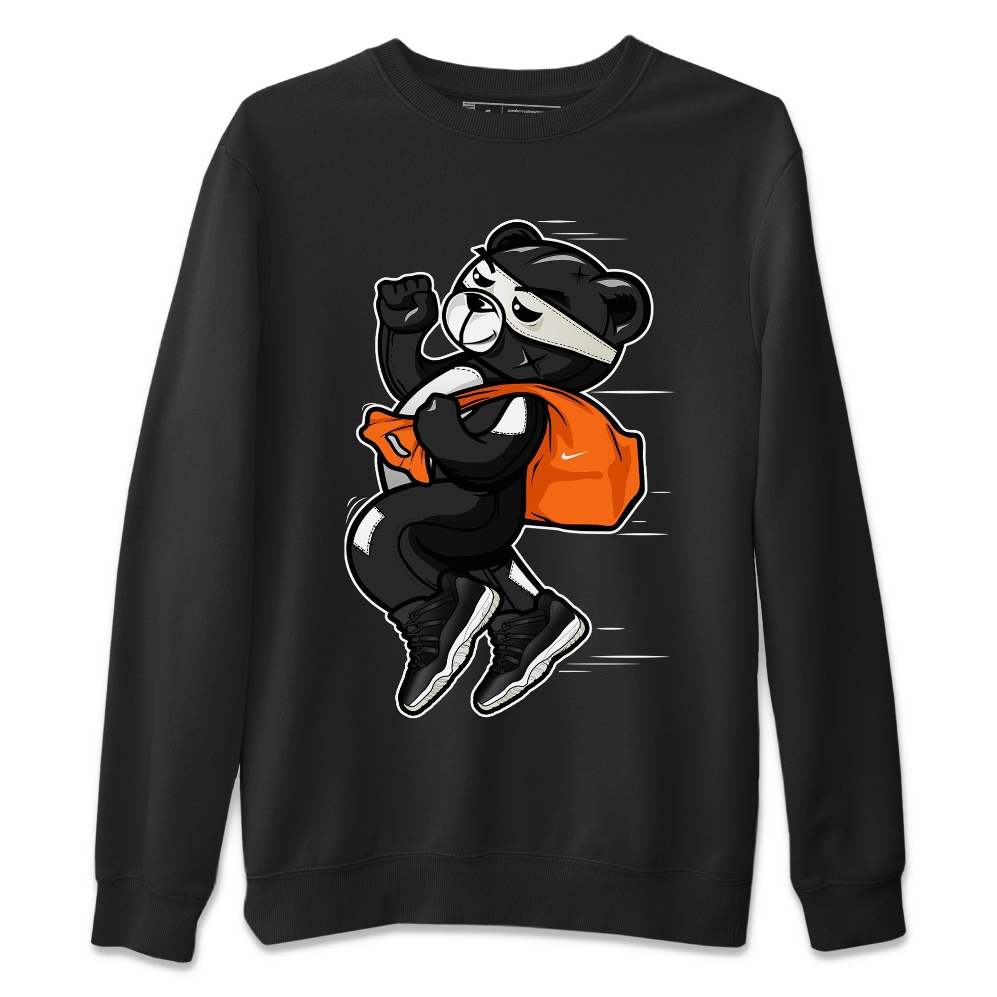 Thief Bear Unisex Tops - Air Jordan 11 72-10