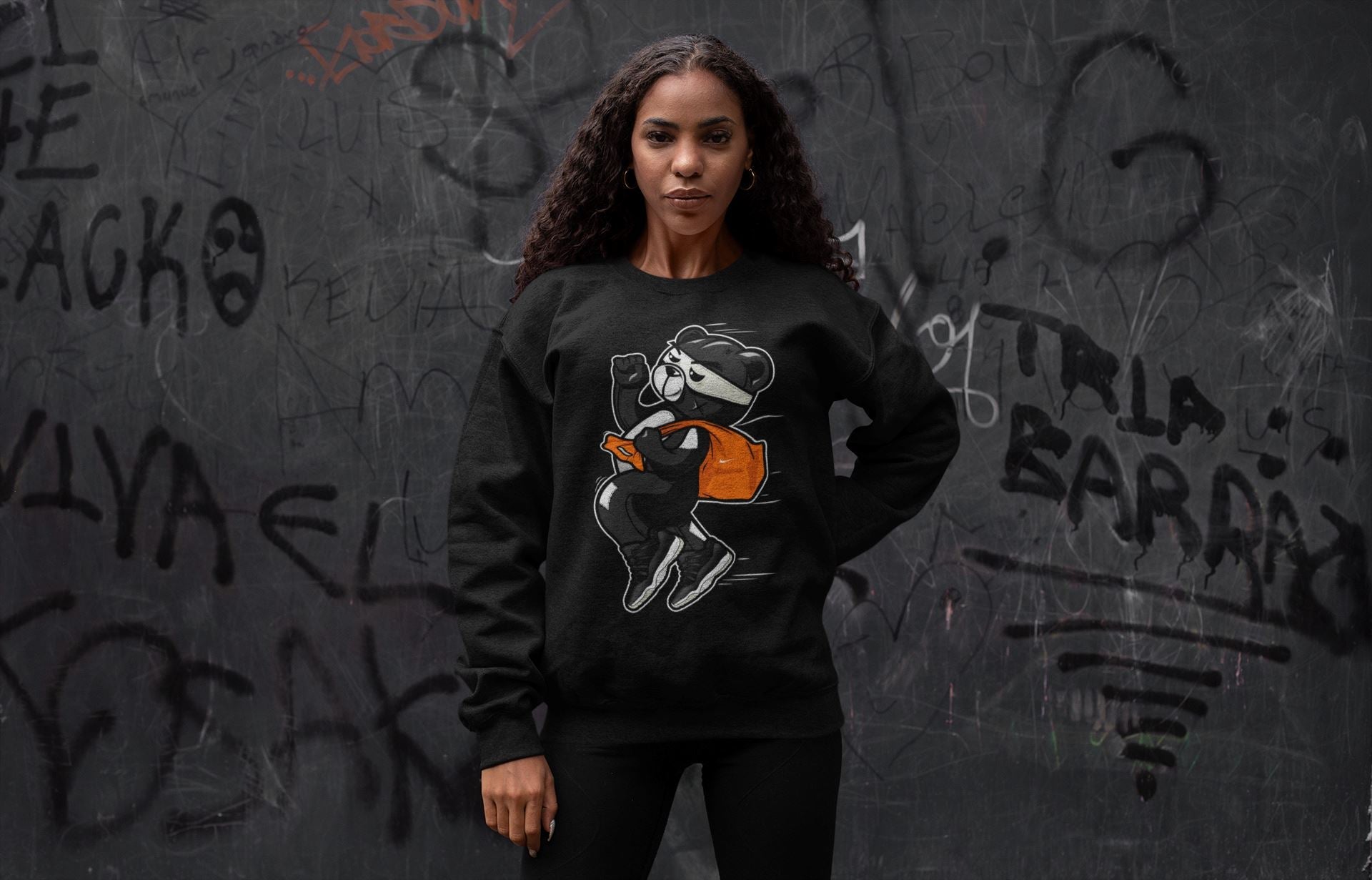 Thief Bear Unisex Tops - Air Jordan 11 72-10