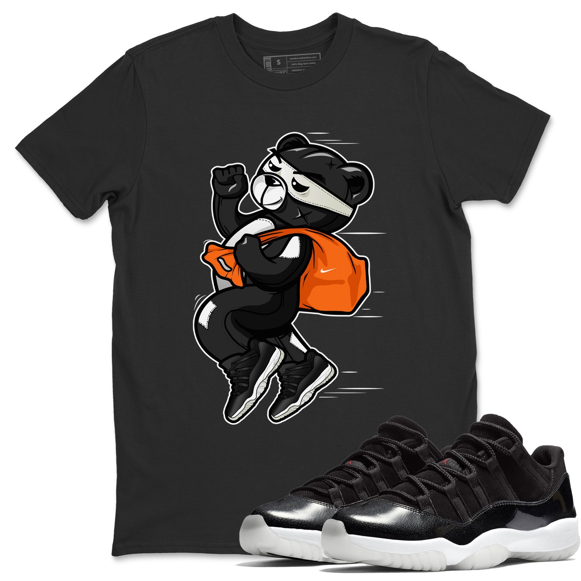 Thief Bear Unisex Tops - Air Jordan 11 72-10