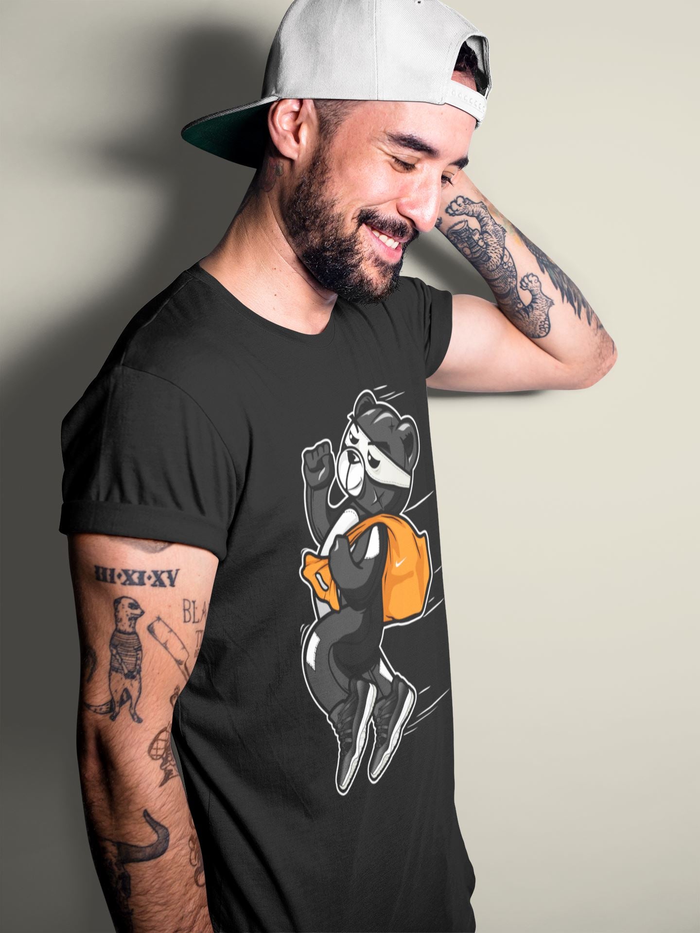 Thief Bear Unisex Tops - Air Jordan 11 72-10