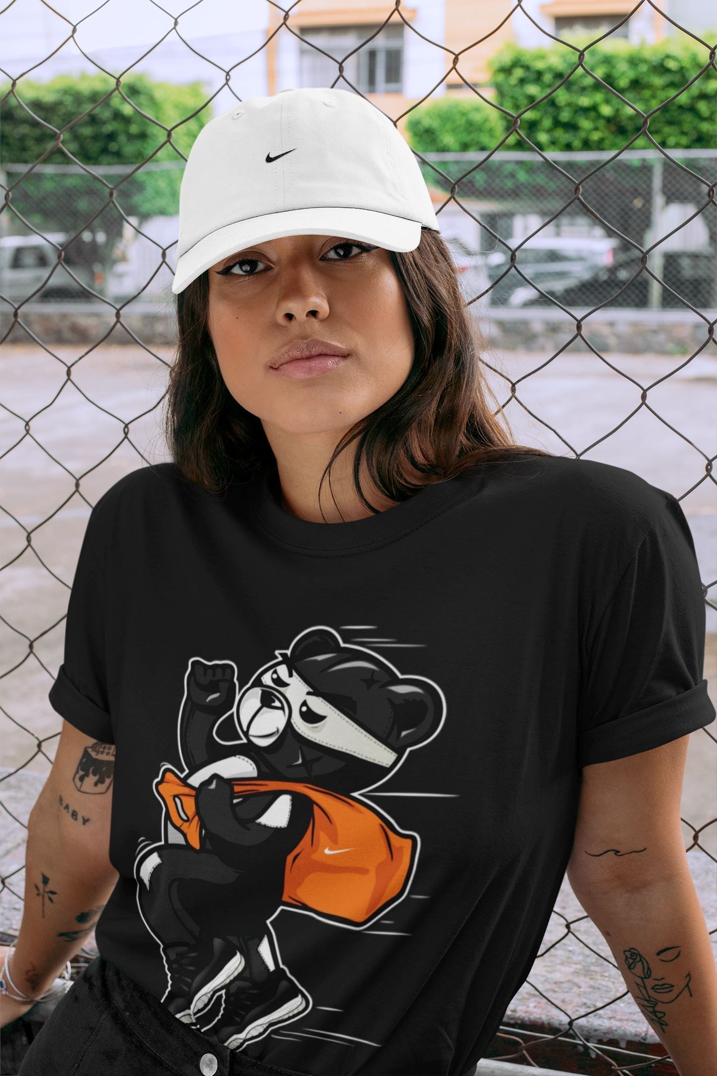 Thief Bear Unisex Tops - Air Jordan 11 72-10