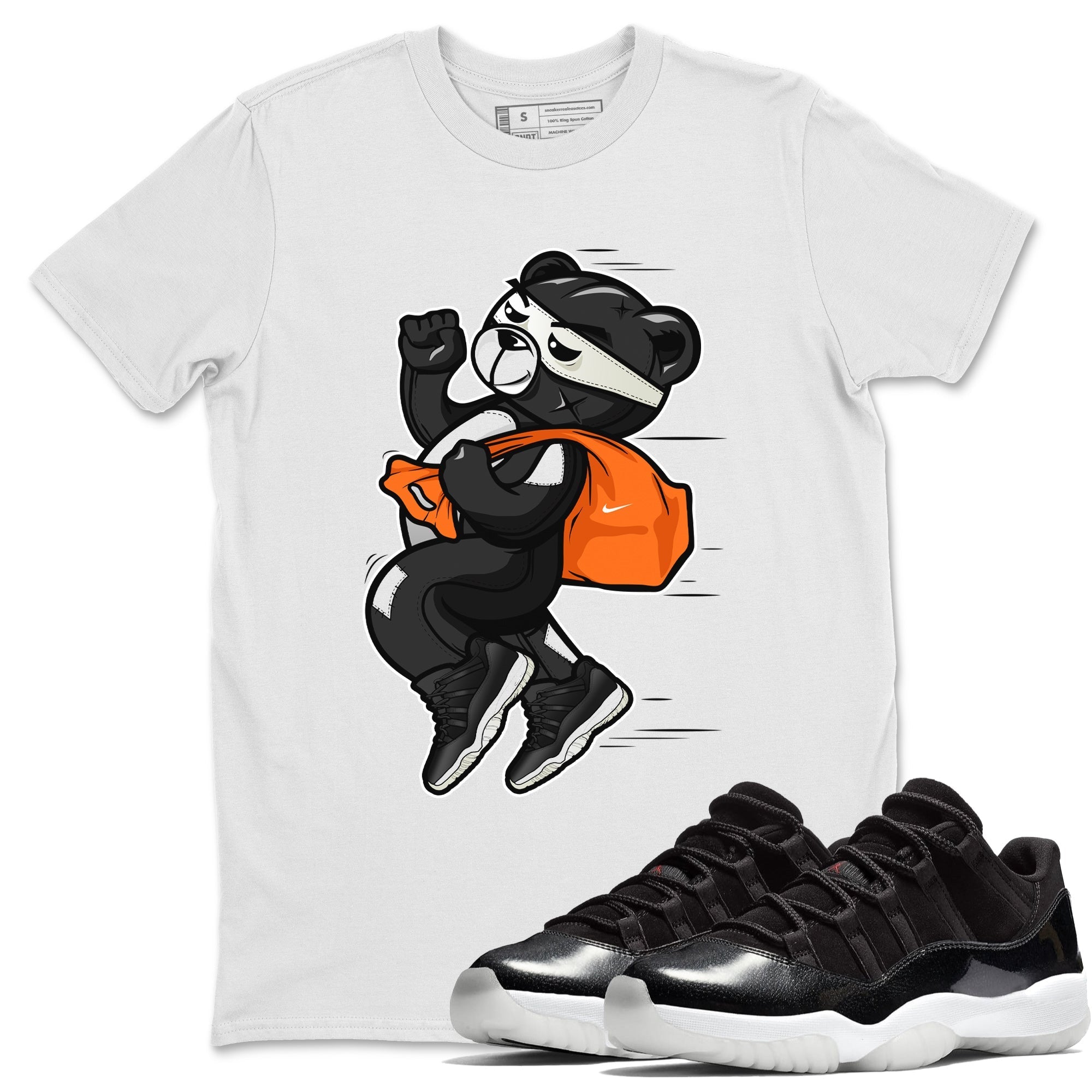 Thief Bear Unisex Tops - Air Jordan 11 72-10