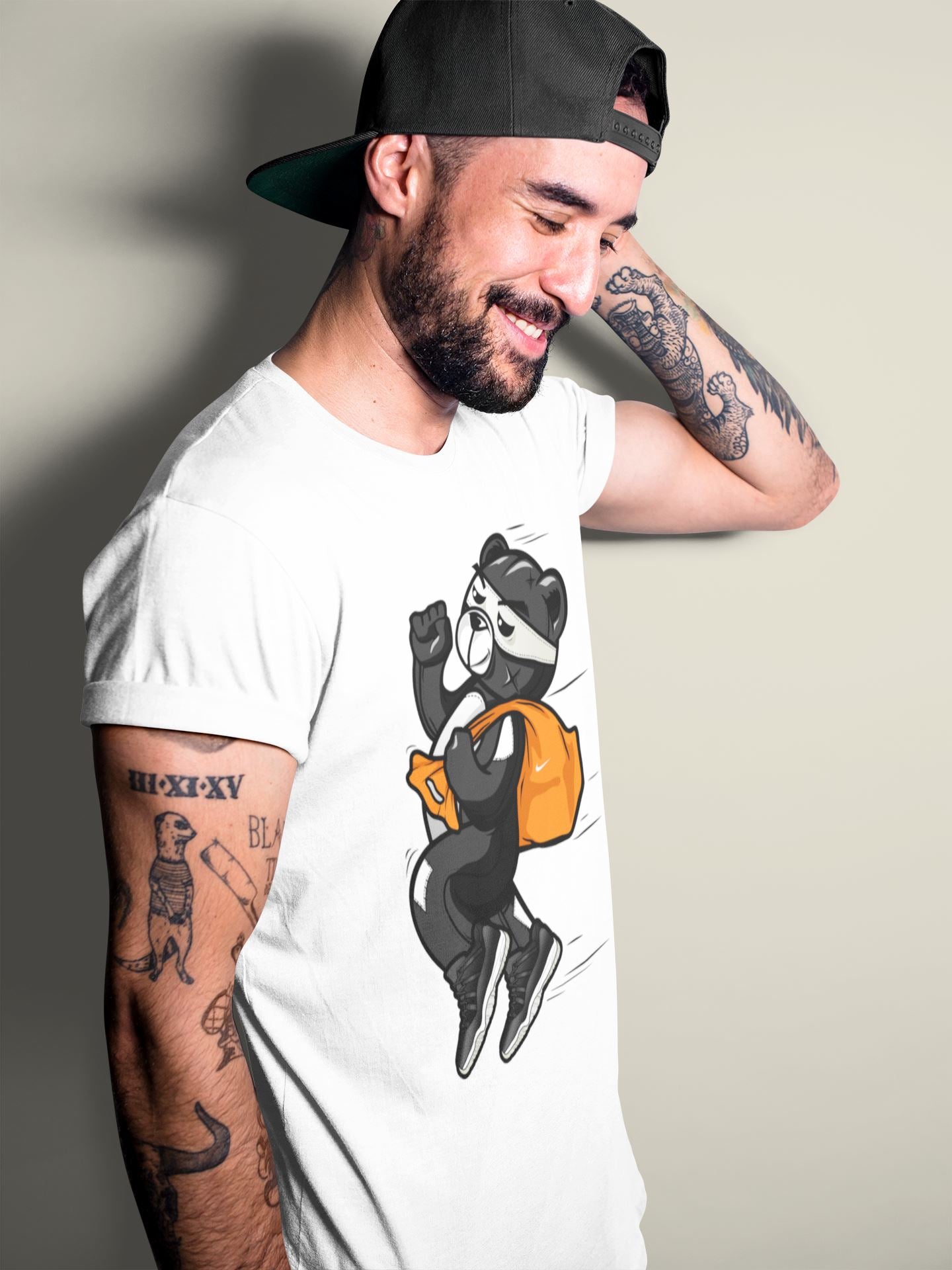 Thief Bear Unisex Tops - Air Jordan 11 72-10