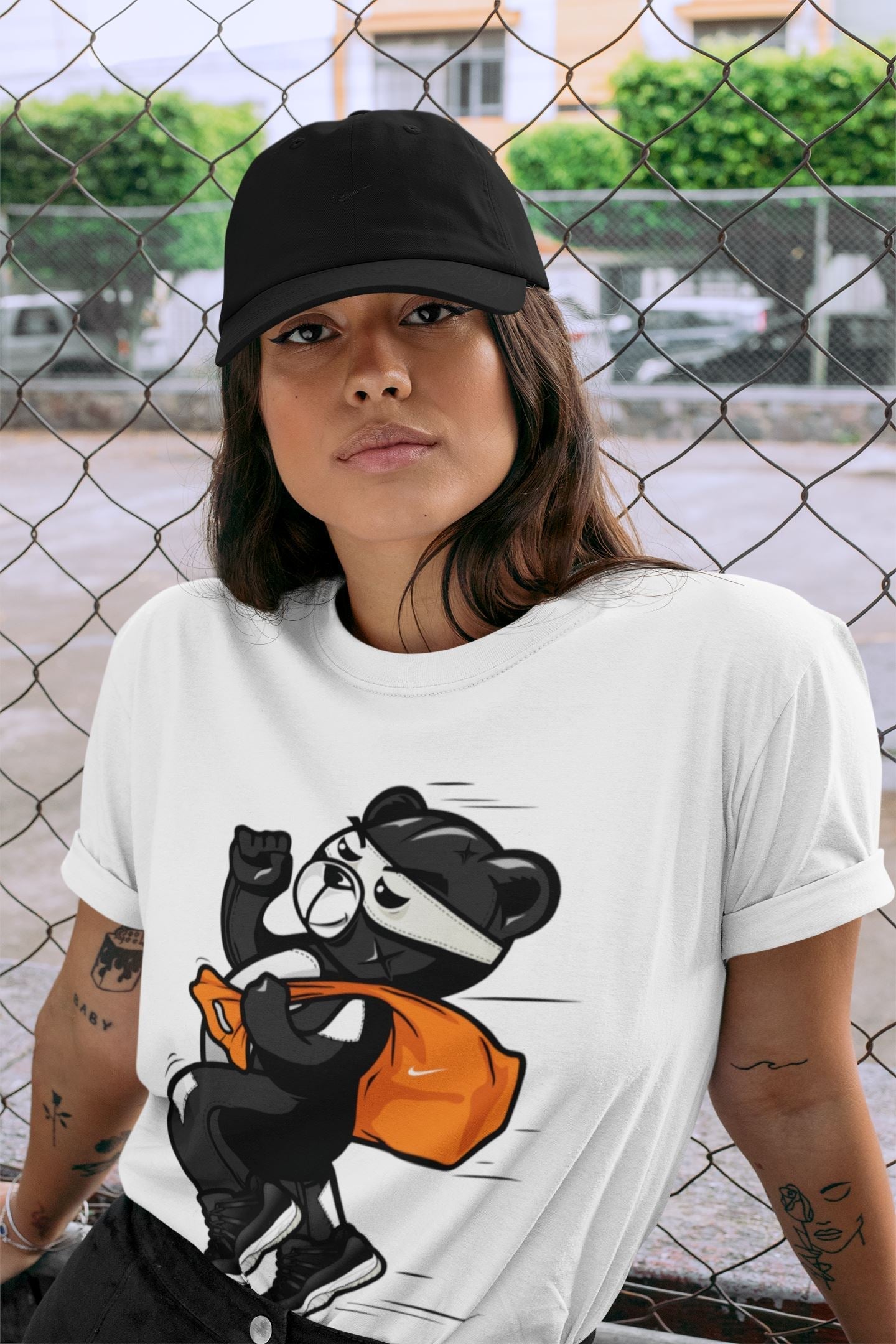 Thief Bear Unisex Tops - Air Jordan 11 72-10