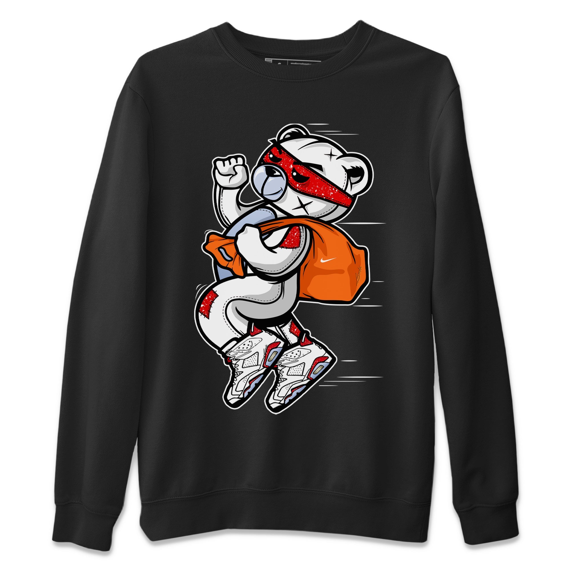 Thief Bear Unisex Tops - Air Jordan 6 Red Velvet Cookies