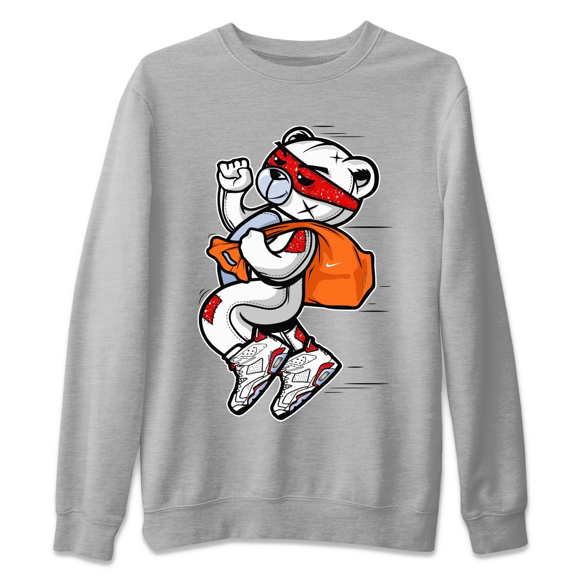 Thief Bear Unisex Tops - Air Jordan 6 Red Velvet Cookies