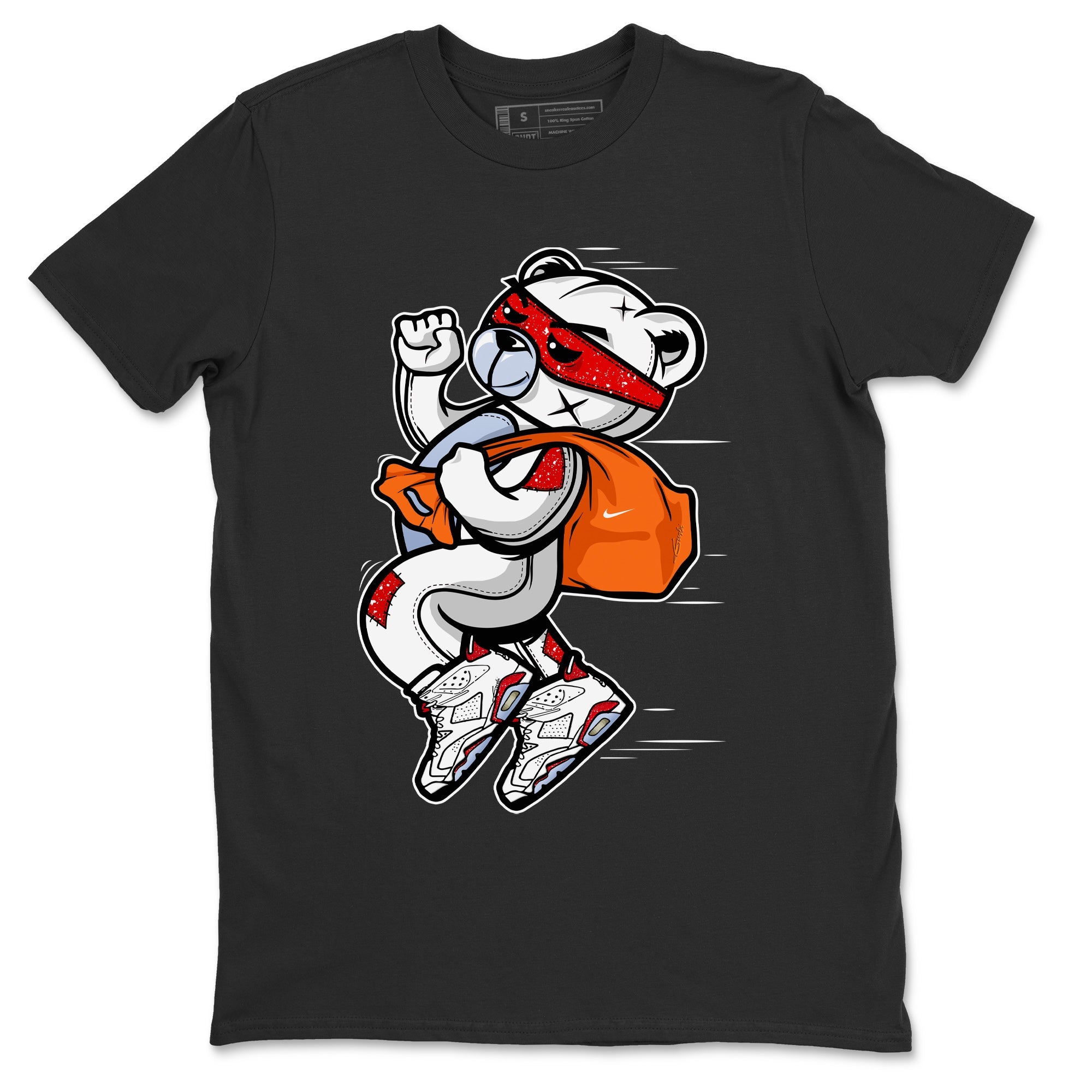 Thief Bear Unisex Tops - Air Jordan 6 Red Velvet Cookies