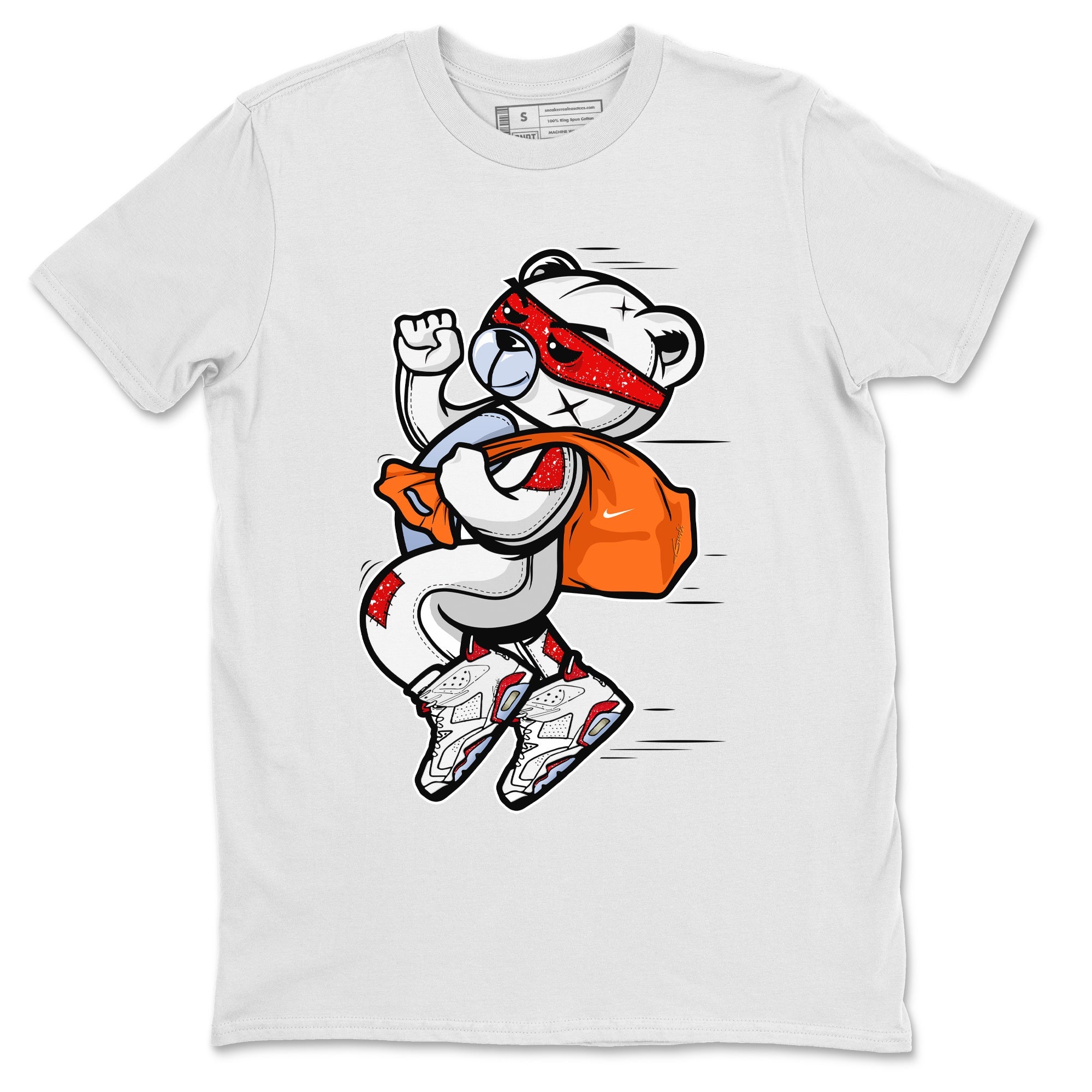 Thief Bear Unisex Tops - Air Jordan 6 Red Velvet Cookies