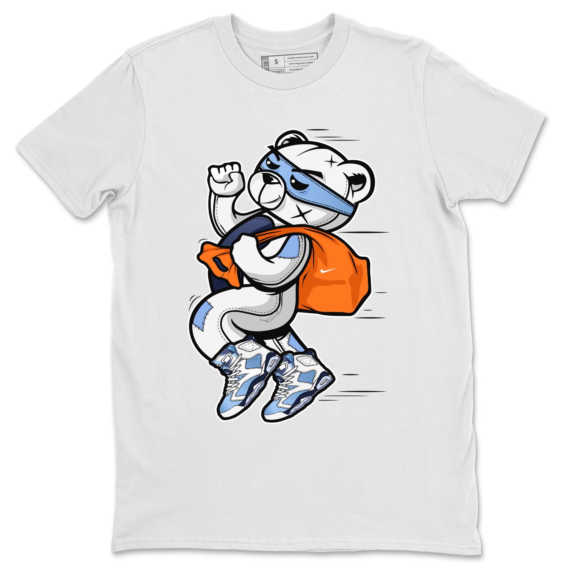 Thief Bear Unisex Tops - Air Jordan 6 UNC
