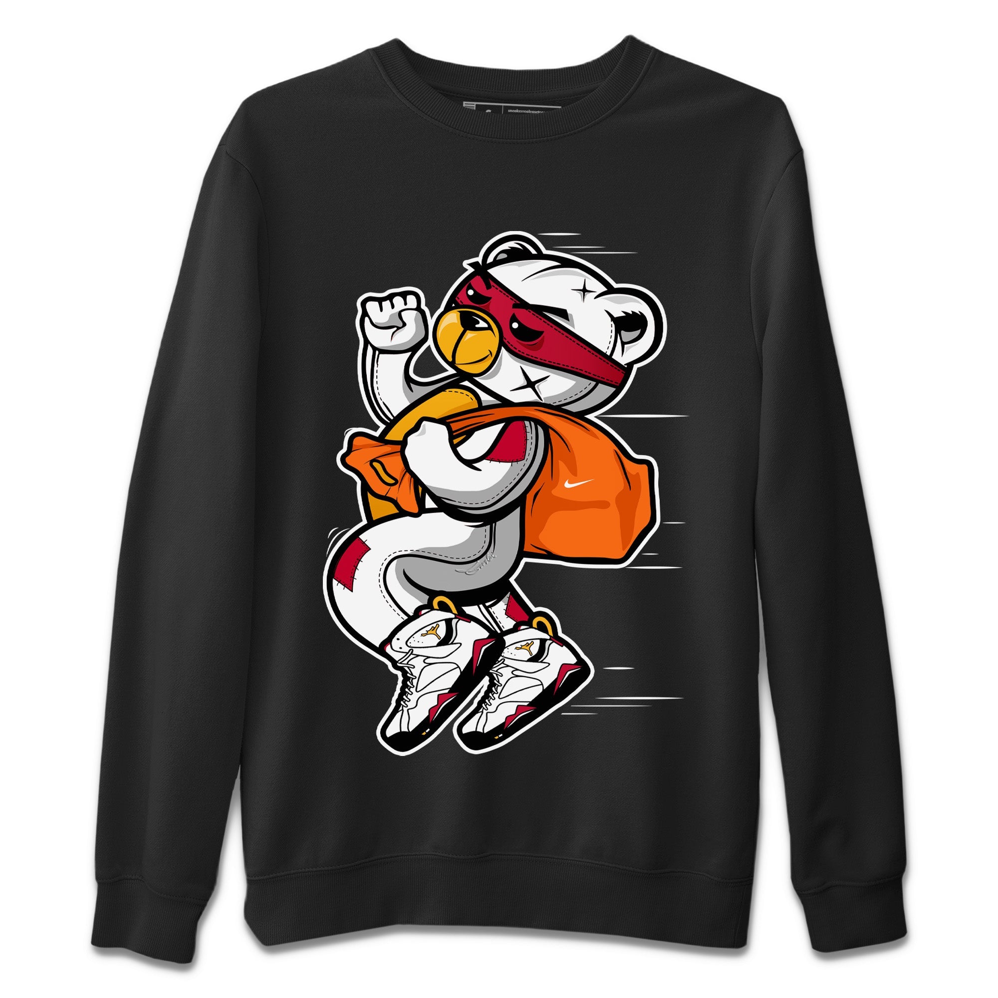 Thief Bear Unisex Tops - Air Jordan 7 Cardinal