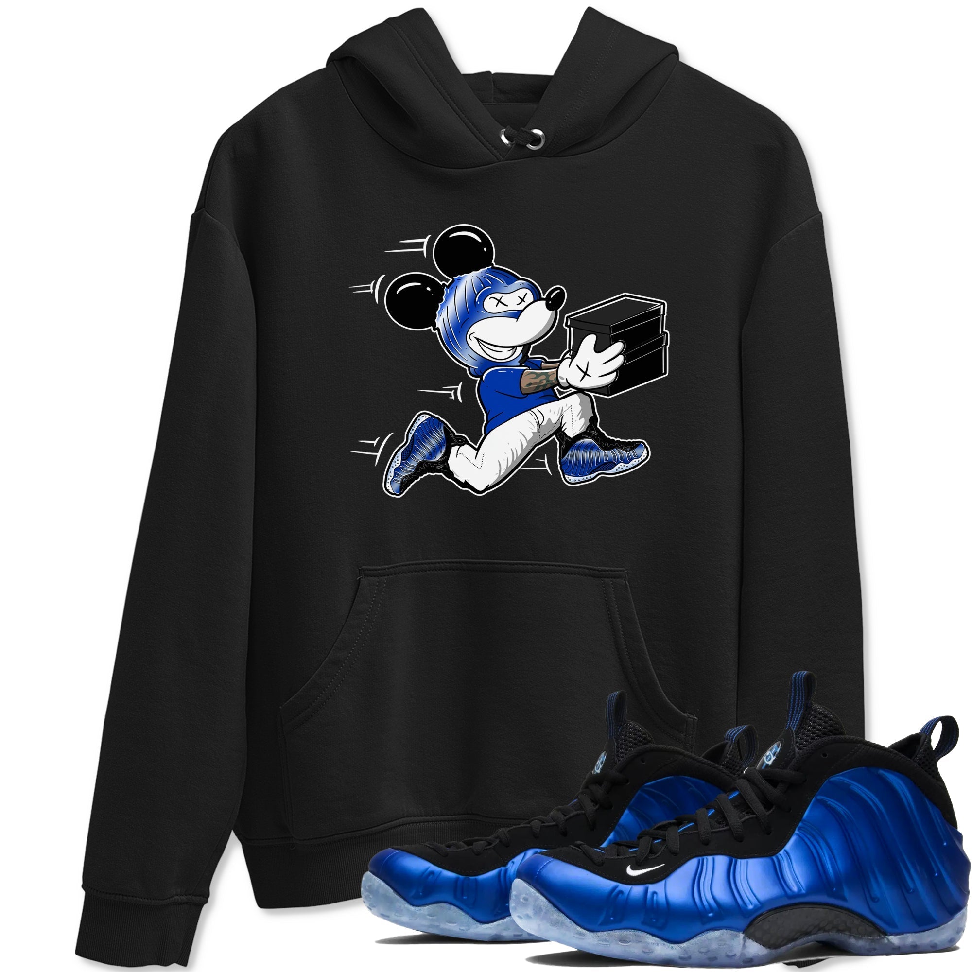 Thief Mouse snkmatch Tees - Air Foamposite One Royal