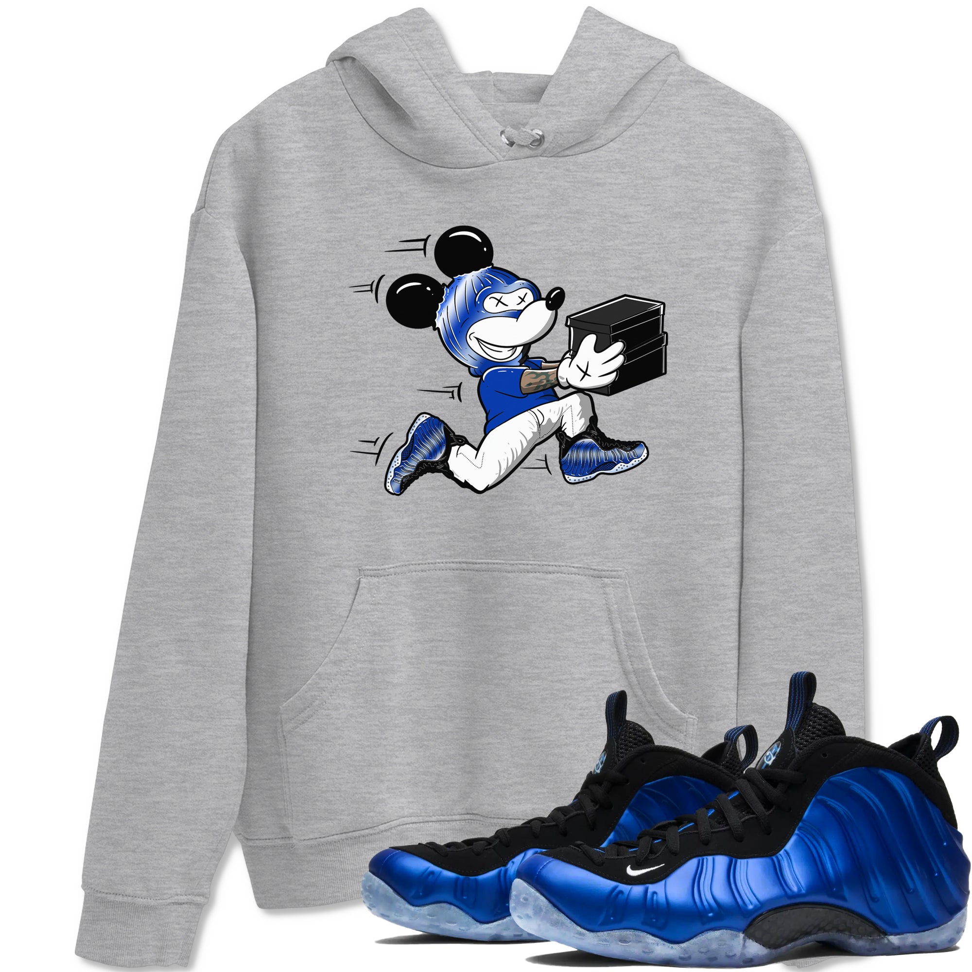 Thief Mouse snkmatch Tees - Air Foamposite One Royal