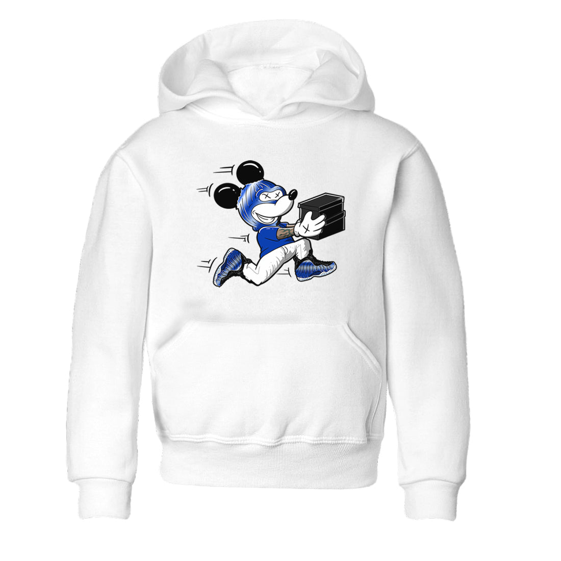 Thief Mouse snkmatch Tees Kids - Air Foamposite One Royal