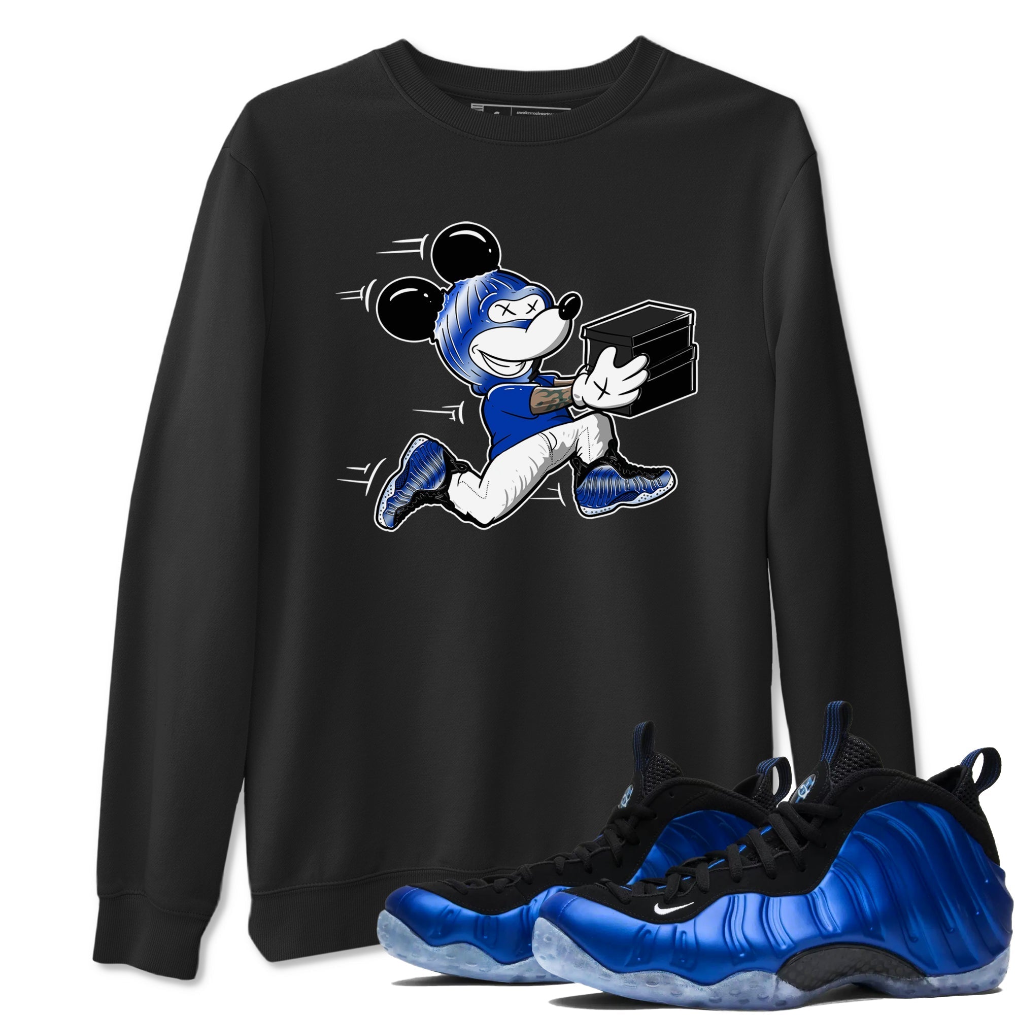Thief Mouse snkmatch Tees - Air Foamposite One Royal