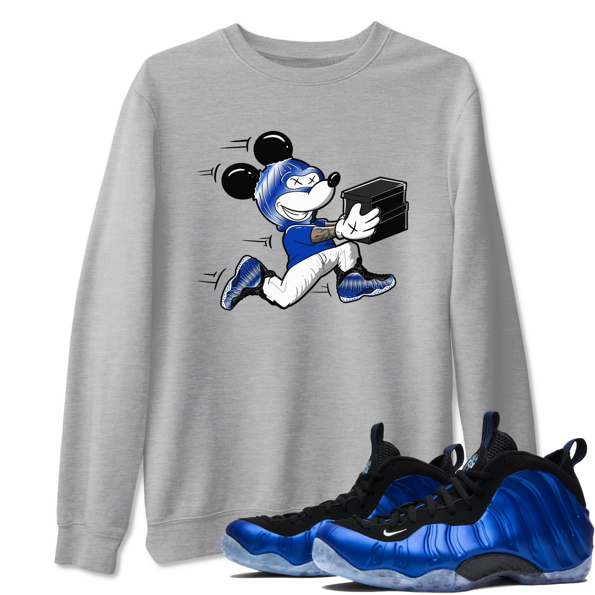 Thief Mouse snkmatch Tees - Air Foamposite One Royal