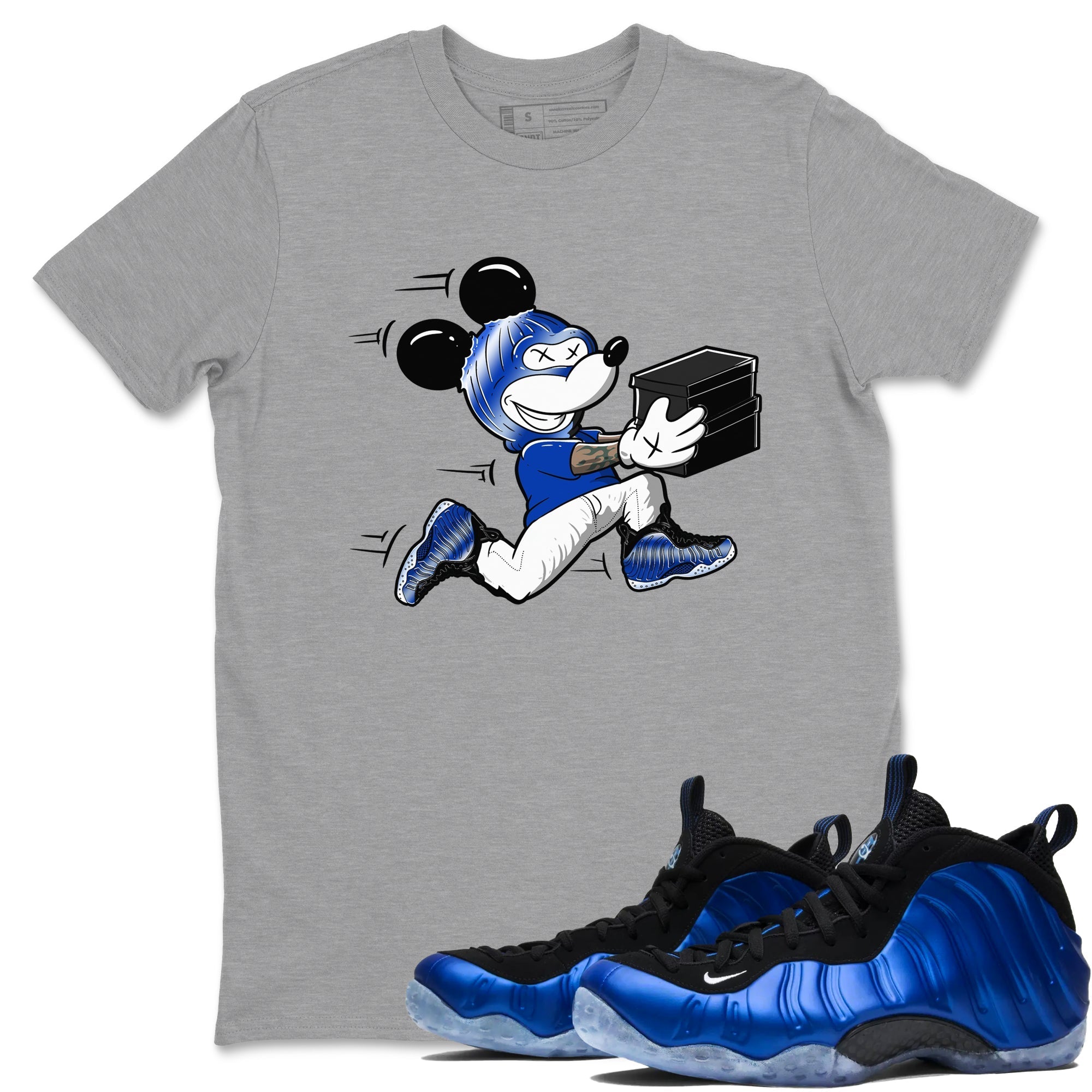 Thief Mouse snkmatch Tees - Air Foamposite One Royal