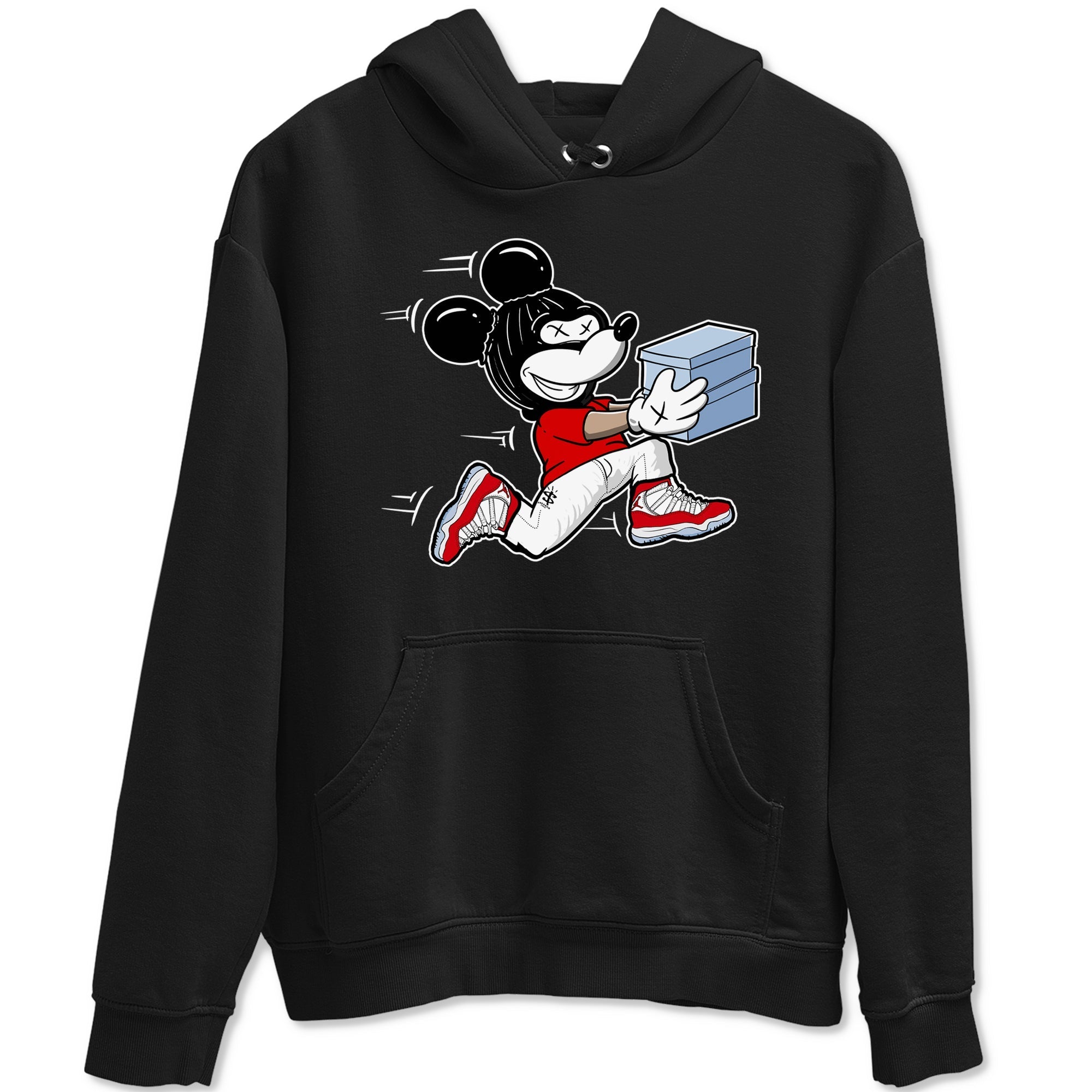 Thief Mouse snkmatch Tees - Air Jordan 11 Cherry