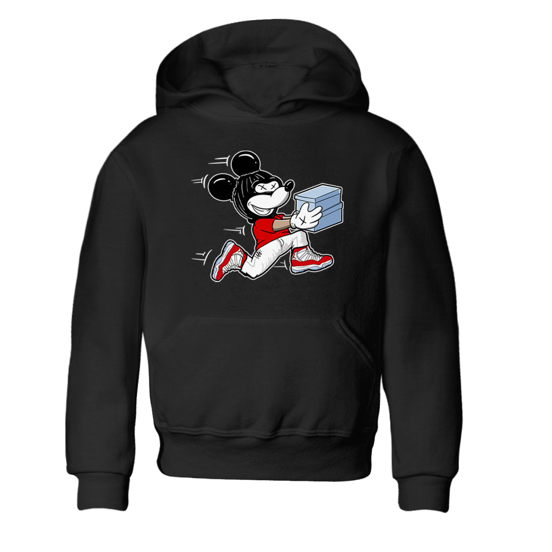 Thief Mouse snkmatch Tees Kids - Air Jordan 11 Cherry