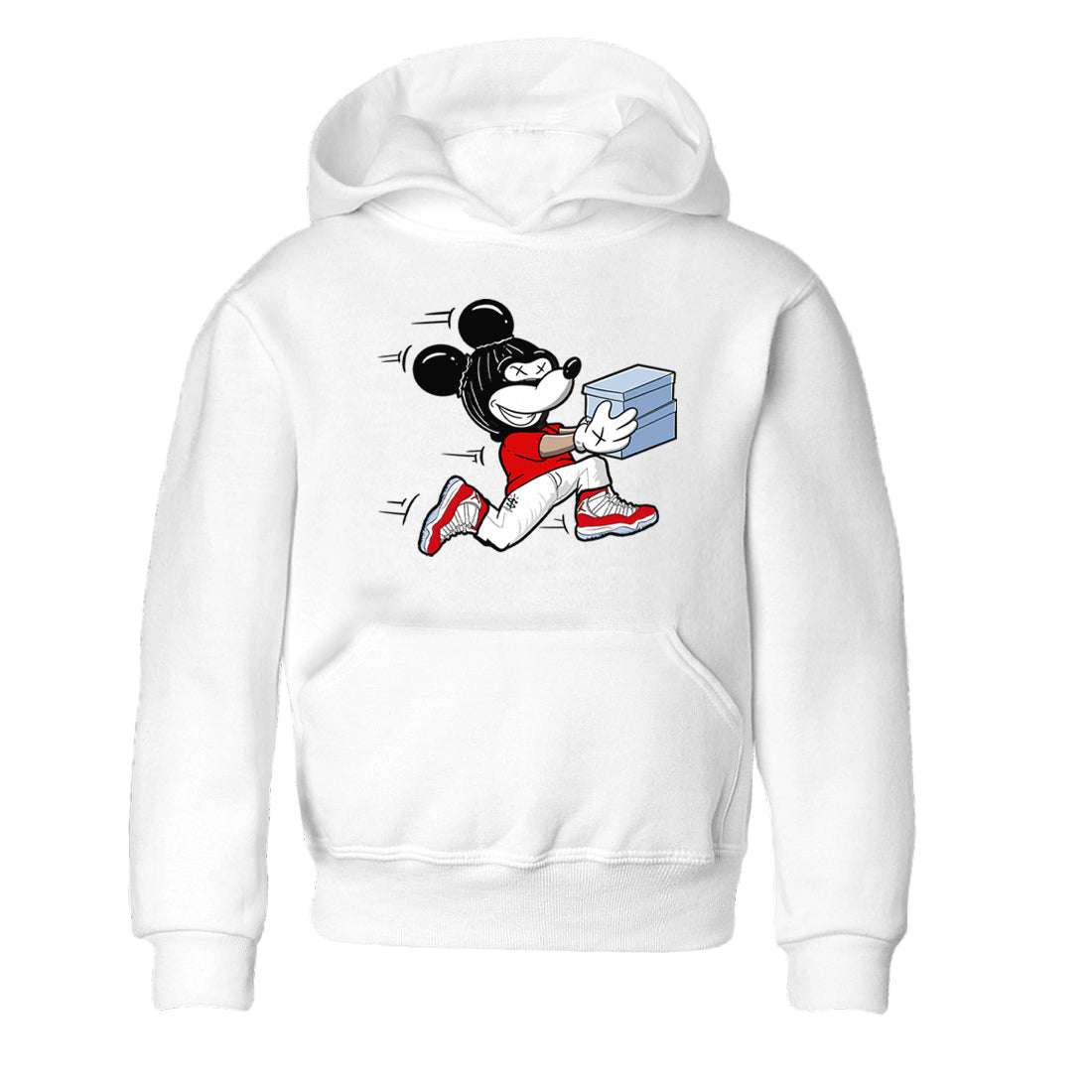 Thief Mouse snkmatch Tees Kids - Air Jordan 11 Cherry
