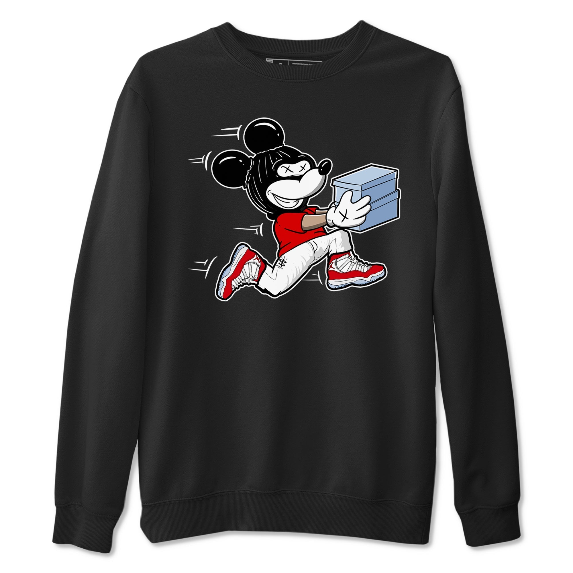 Thief Mouse snkmatch Tees - Air Jordan 11 Cherry