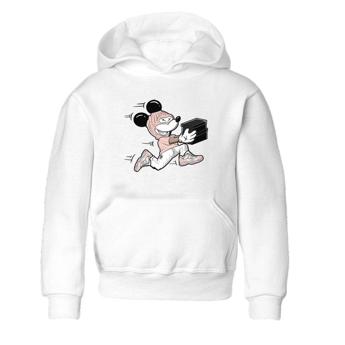 Thief Mouse snkmatch Tees Kids - Air Jordan 11 Legend Pink