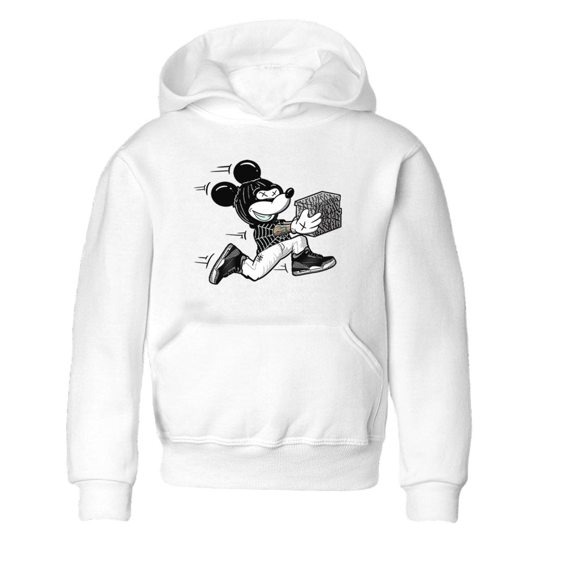 Thief Mouse snkmatch Tees Kids - Air Jordan 3 Green Glow