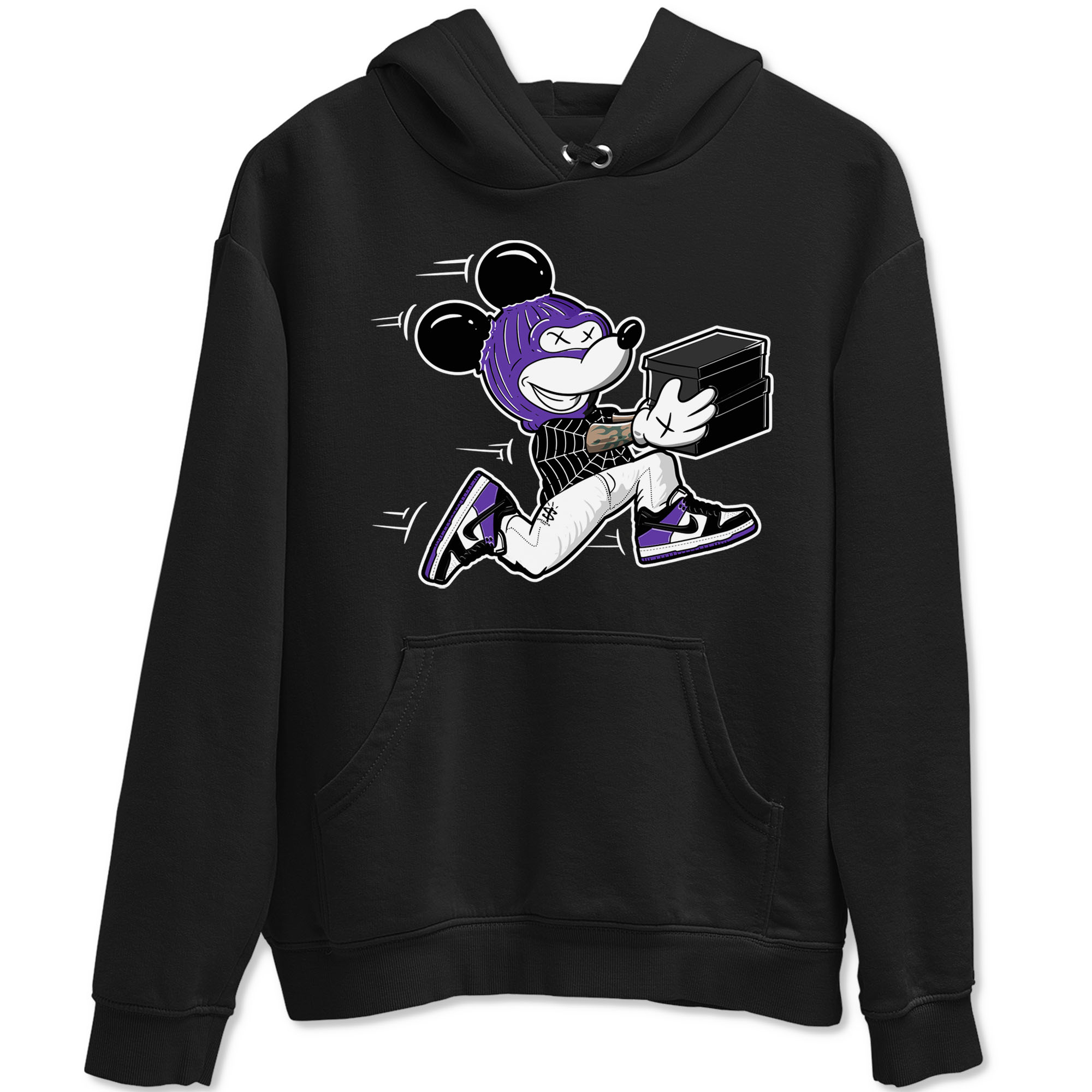Thief Mouse snkmatch Tees - Dunk Low Court Purple