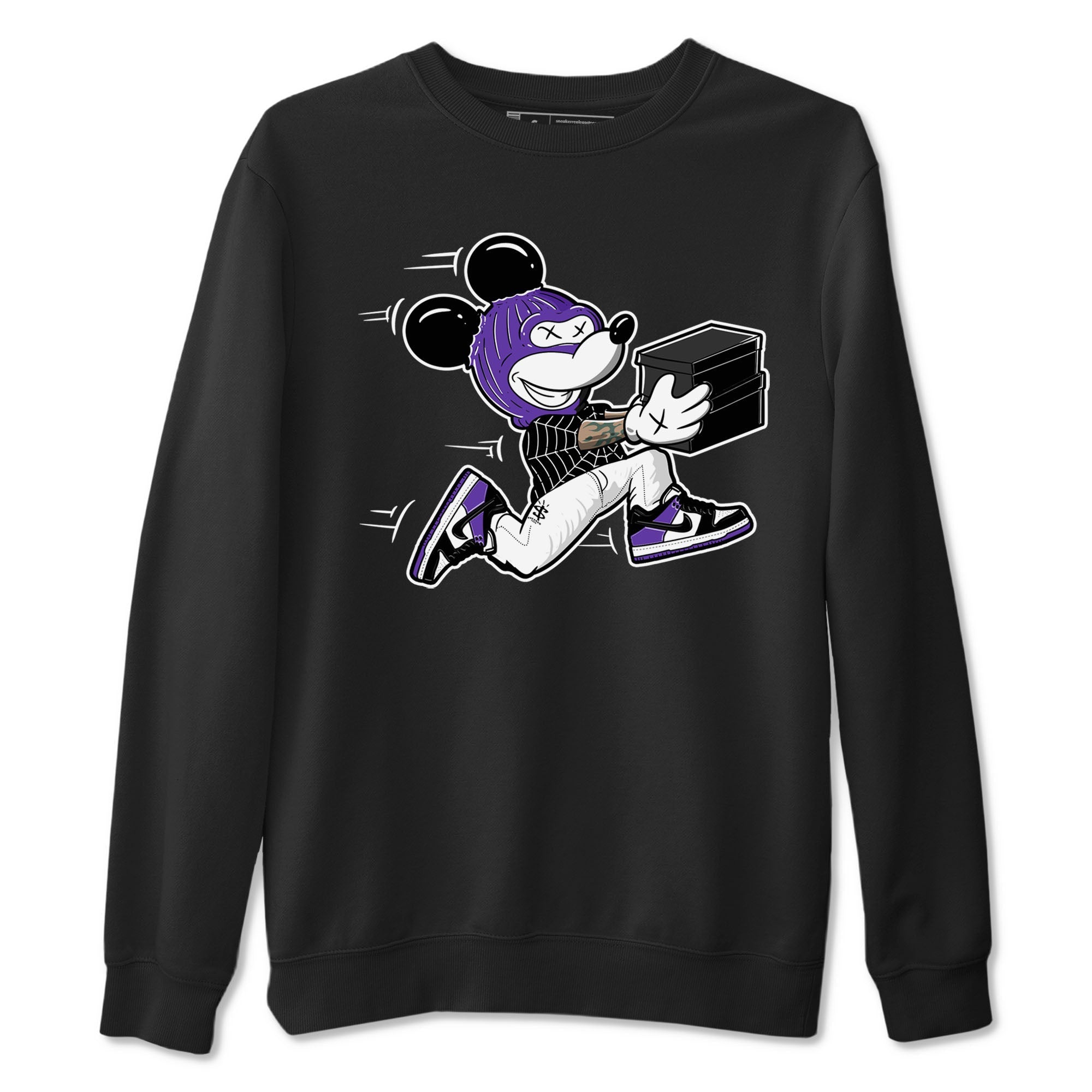 Thief Mouse snkmatch Tees - Dunk Low Court Purple